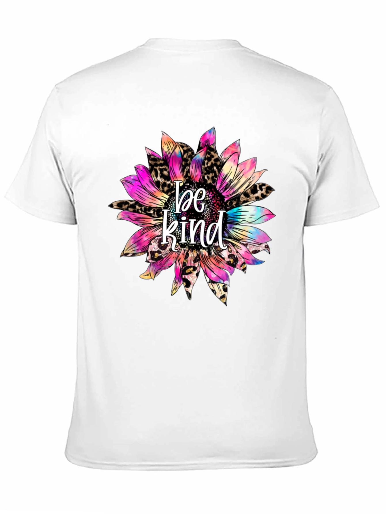 Be Kind Sunflower Graphic Tee - Trendy Comfort