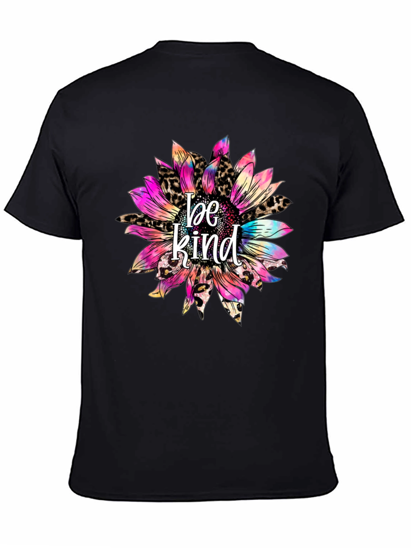 Be Kind Sunflower Graphic Tee - Trendy Comfort