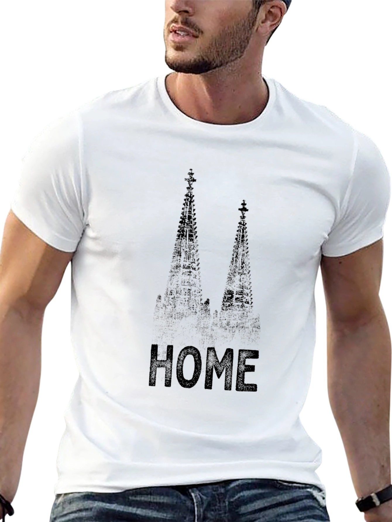 HOME Cathedral Graphic T-Shirt