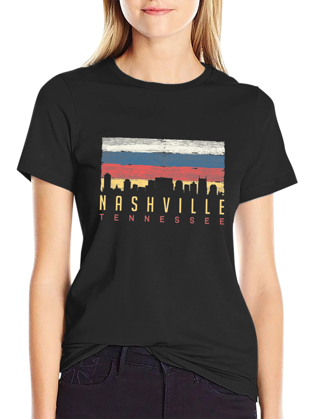 Nashville Tennessee Skyline T-Shirt