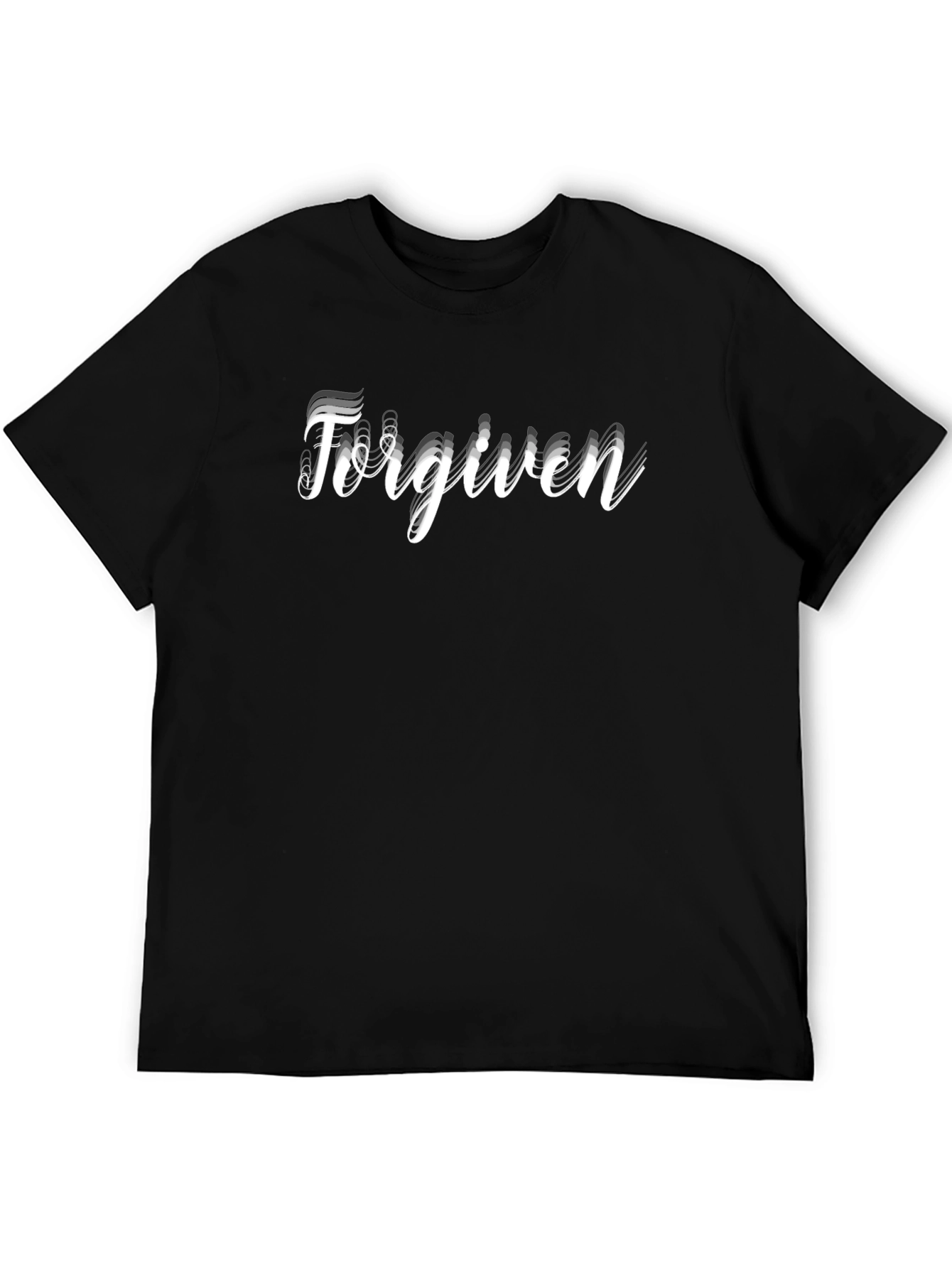 Forgiven Black Graphic Tee