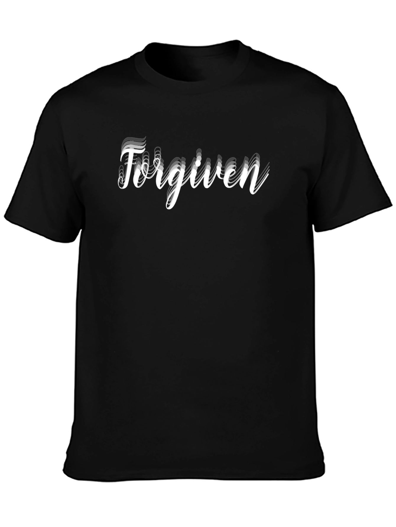 Forgiven Black Graphic Tee