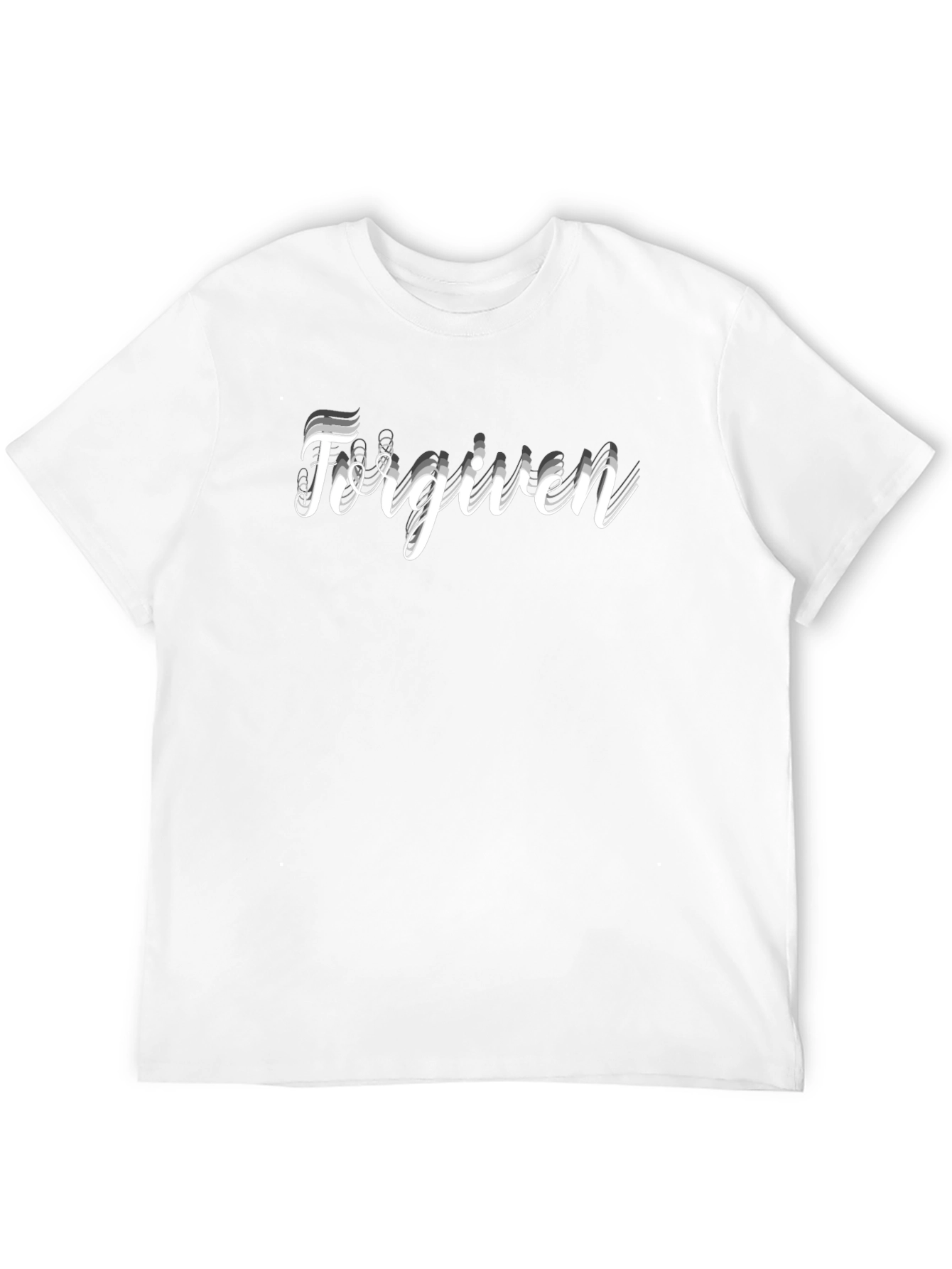 Forgiven Black Graphic Tee