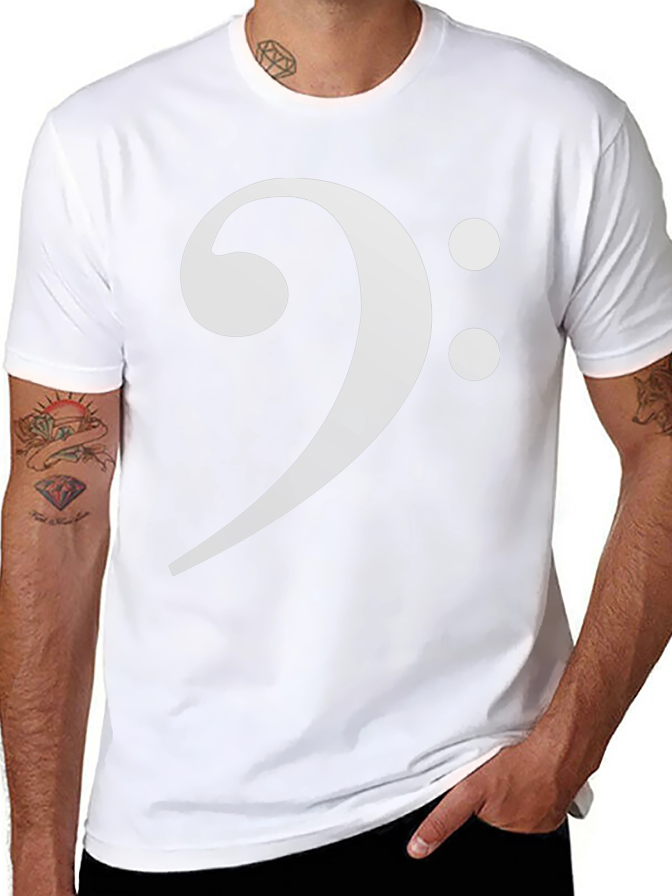 Bass Clef Music Shirt