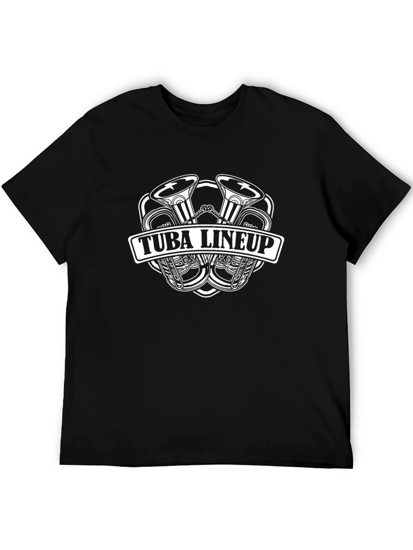 Tuba Lineup Black T-Shirt