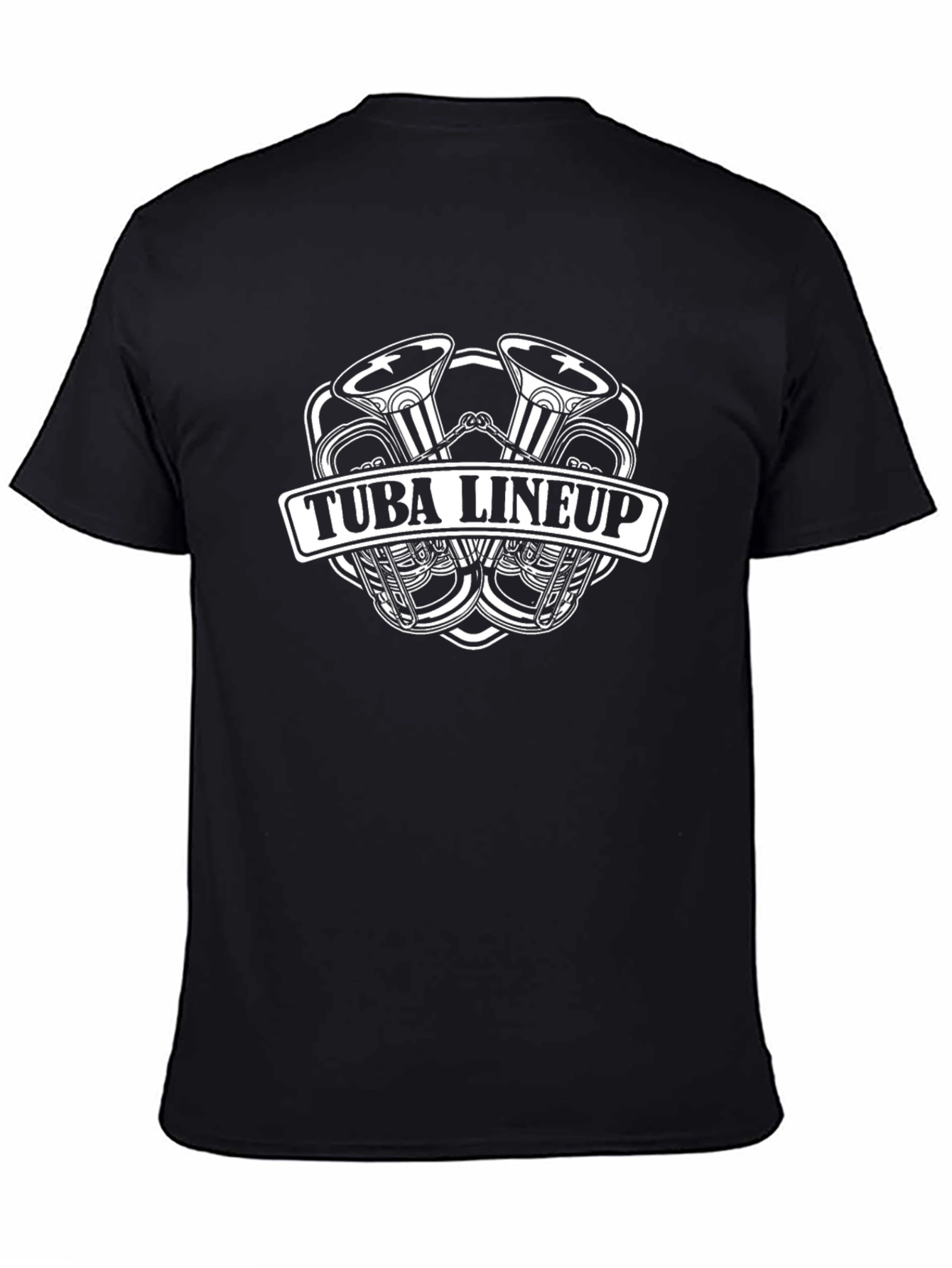 Tuba Lineup Black T-Shirt