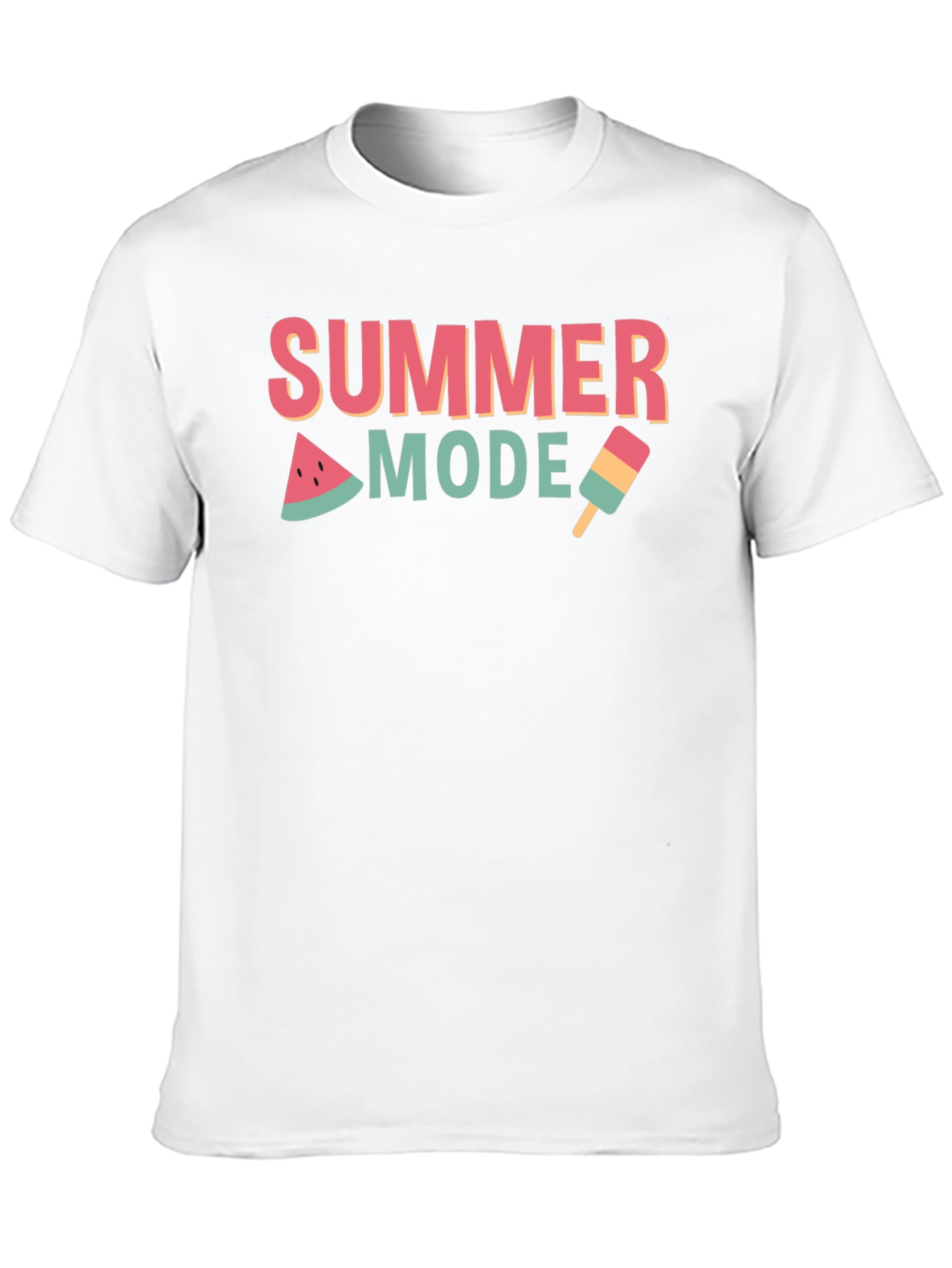 Summer Mode Black T-Shirt
