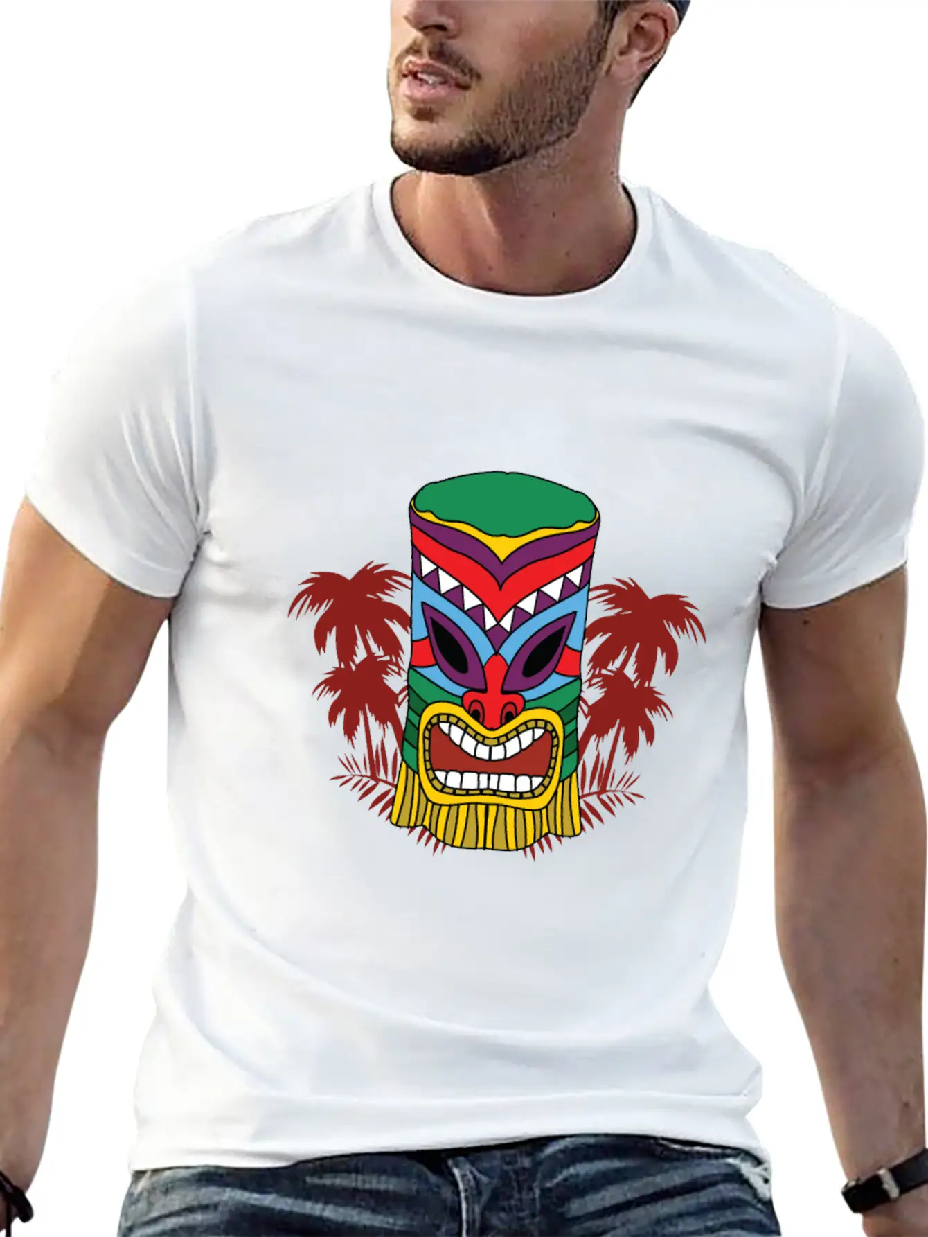 Deep Jungle Unisex Casual T-Shirt – Clean Design For Daily Comfort