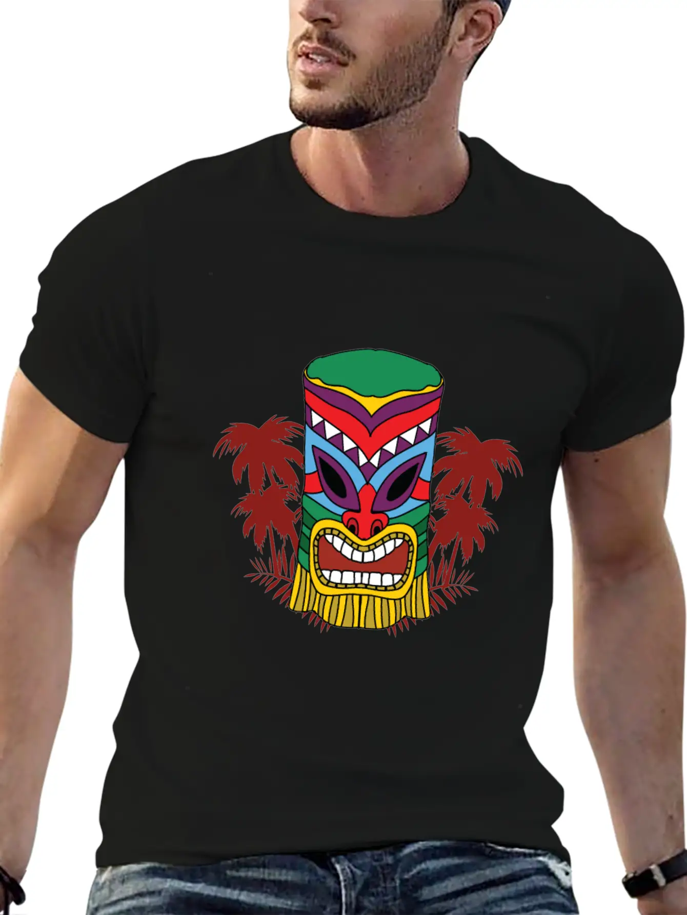 Deep Jungle Unisex Casual T-Shirt – Clean Design For Daily Comfort