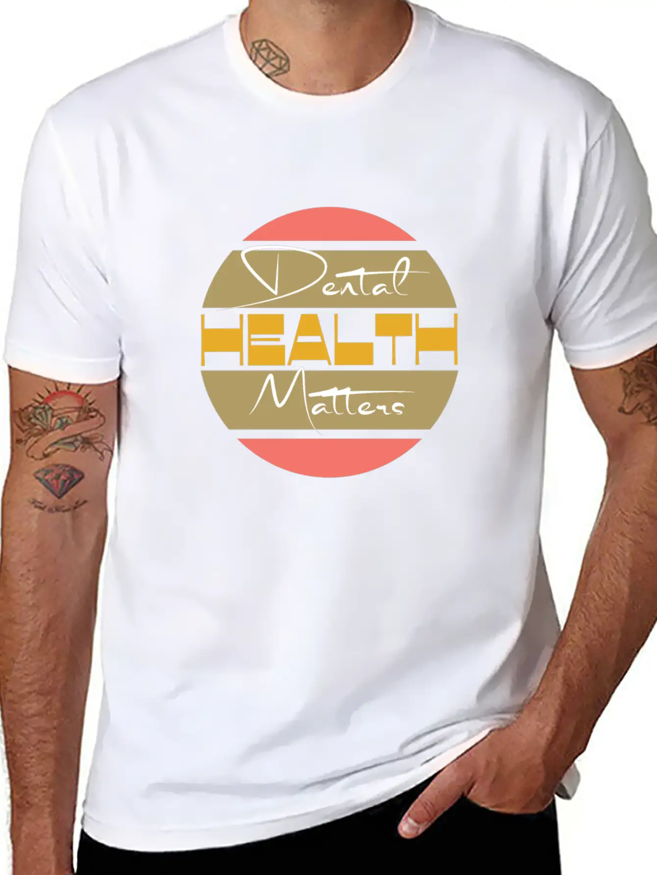 Dental Health Matters Unisex Casual T-Shirt – Clean Design For Daily Comfort