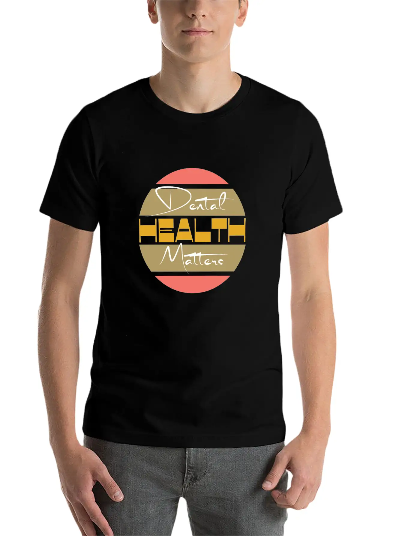 Dental Health Matters Unisex Casual T-Shirt – Clean Design For Daily Comfort
