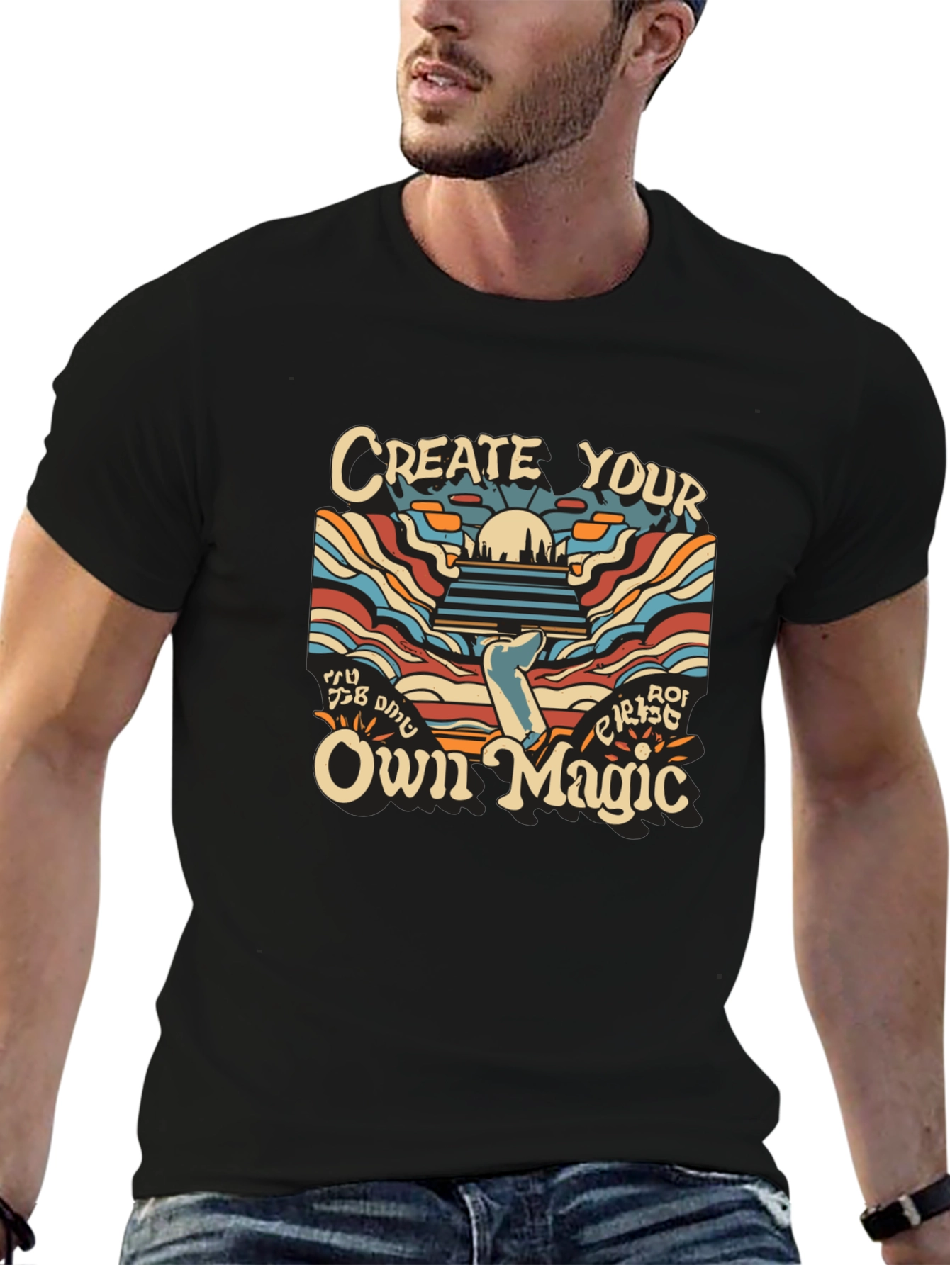 Create Your Own Magic Graphic Tee
