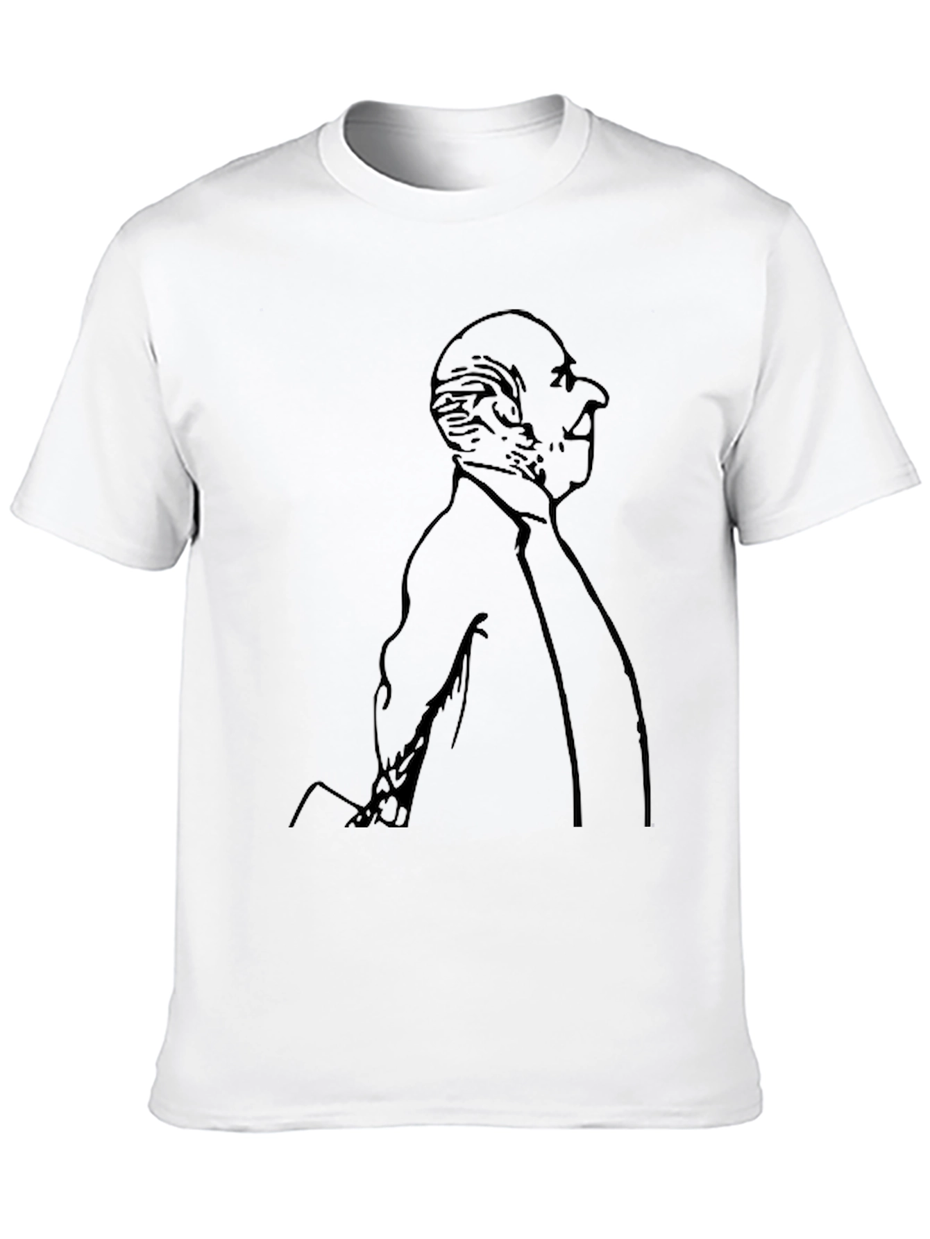 Classic Portrait Black T-Shirt