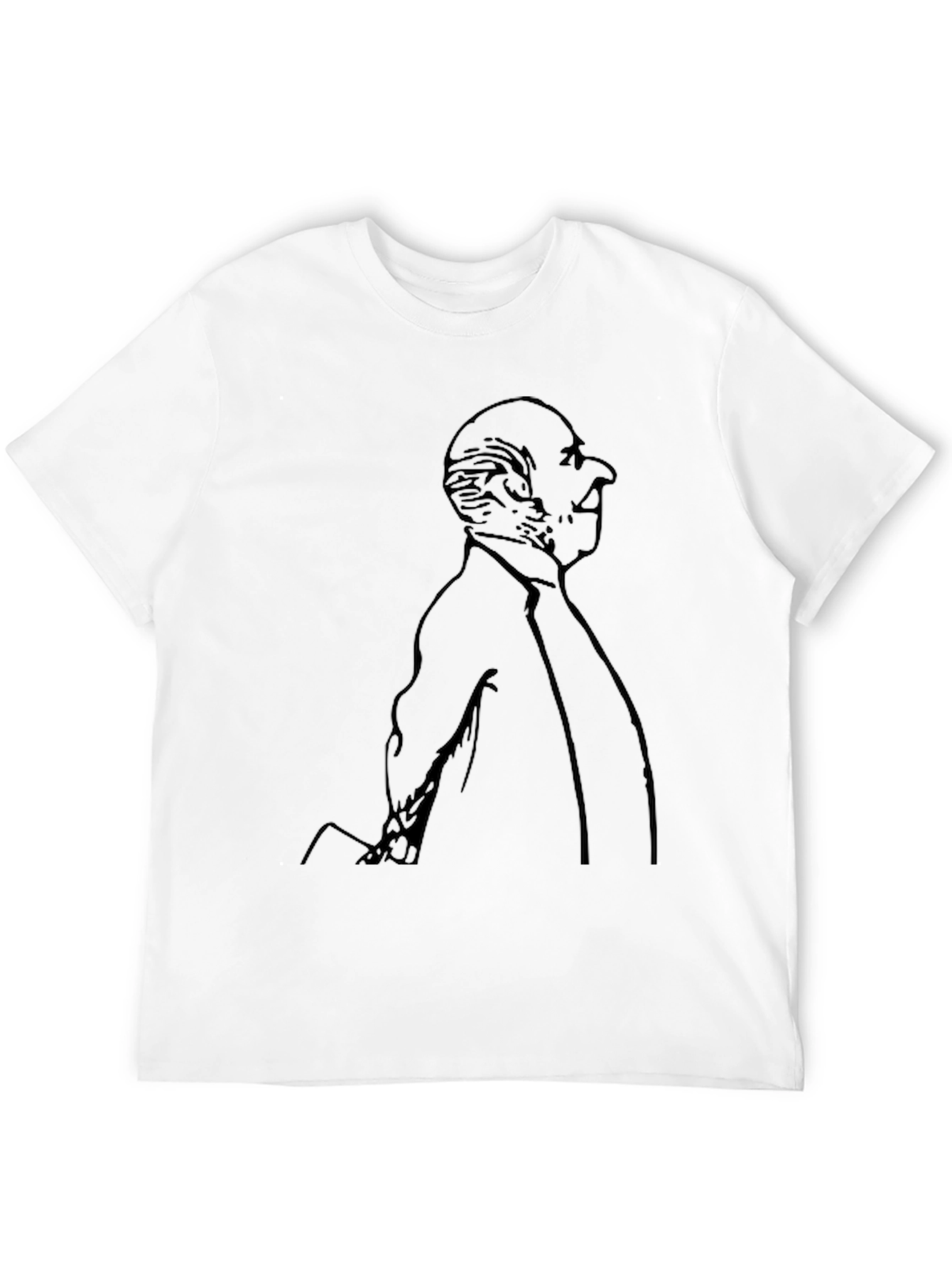 Classic Portrait Black T-Shirt