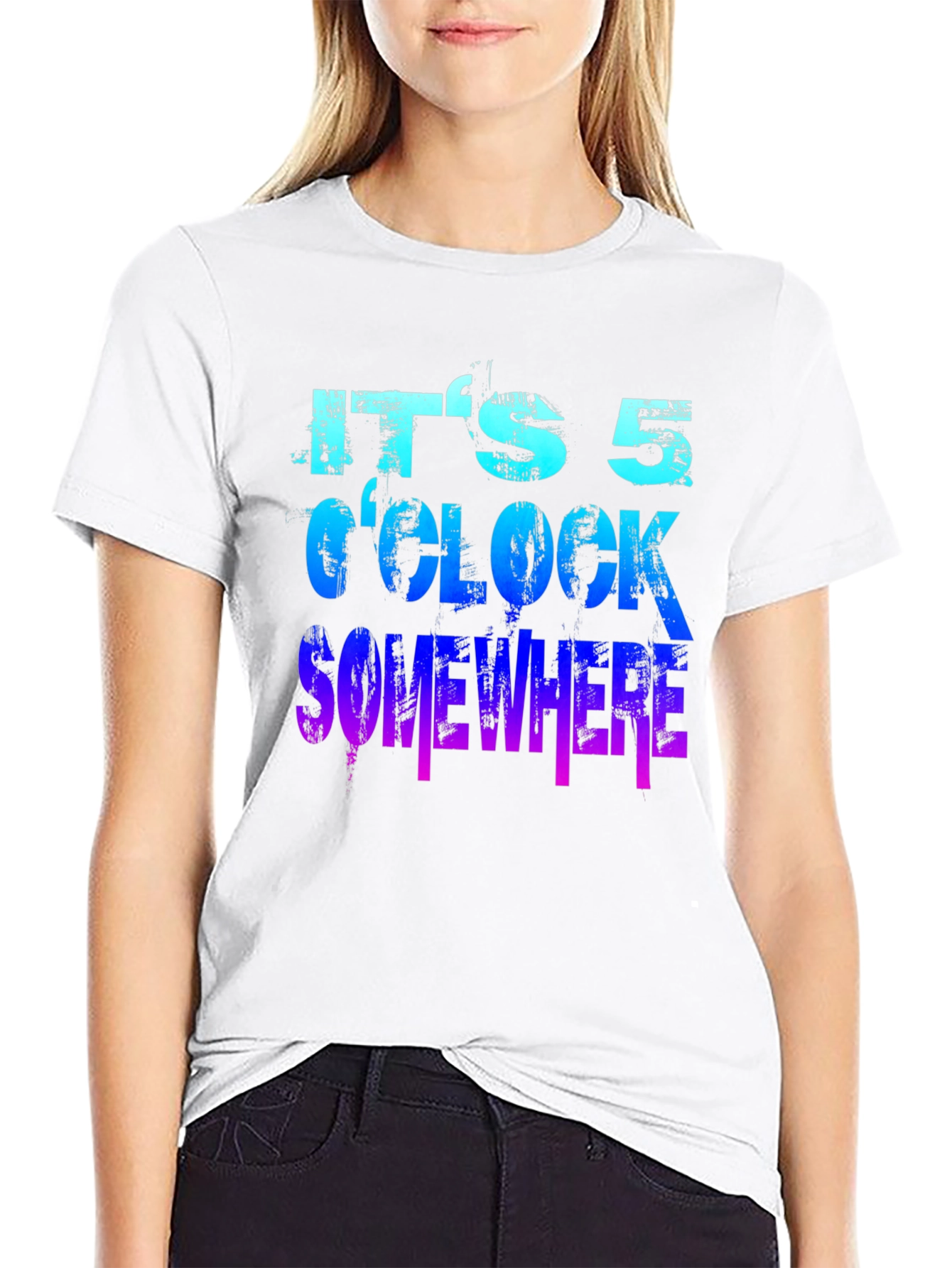 Its 5 OClock Somewhere Graphic T-Shirt