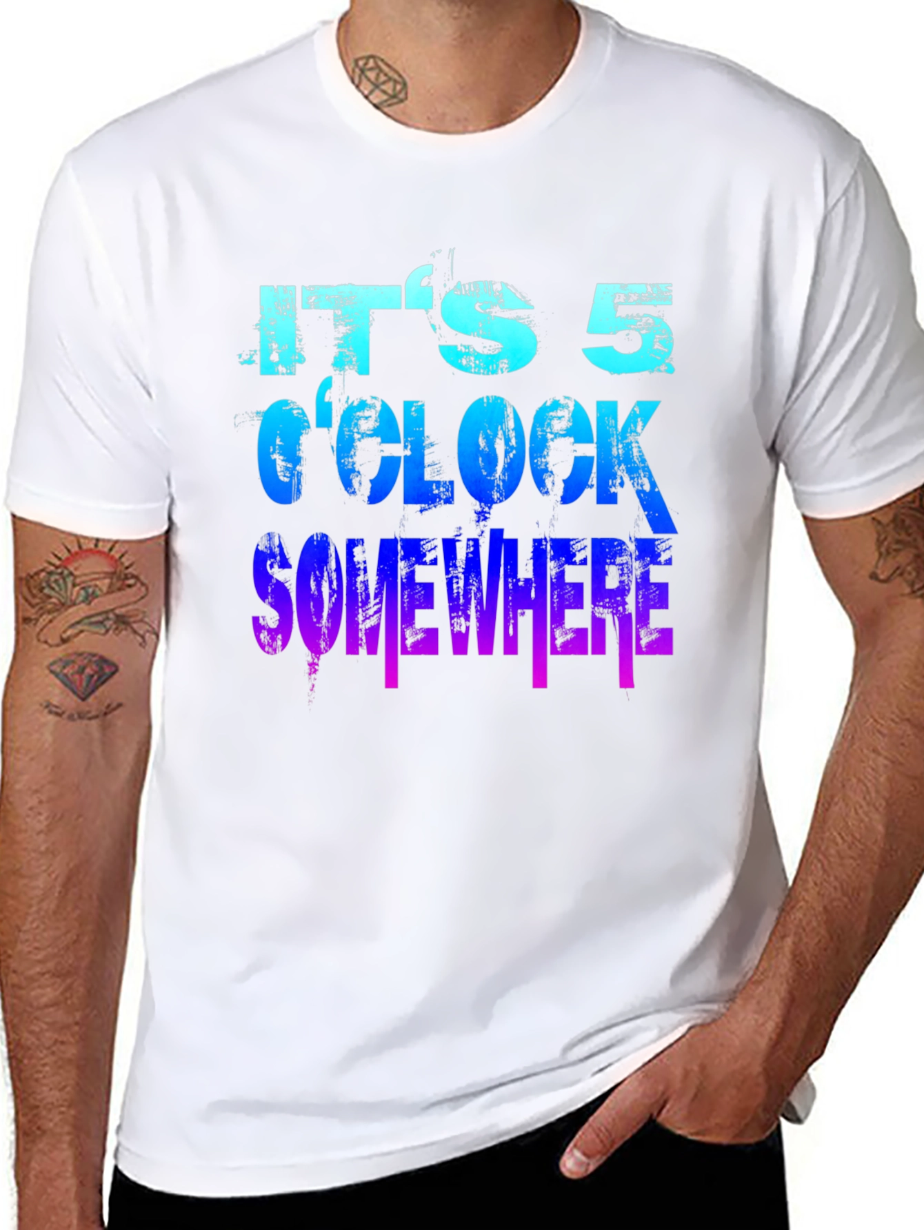 Its 5 OClock Somewhere Graphic T-Shirt