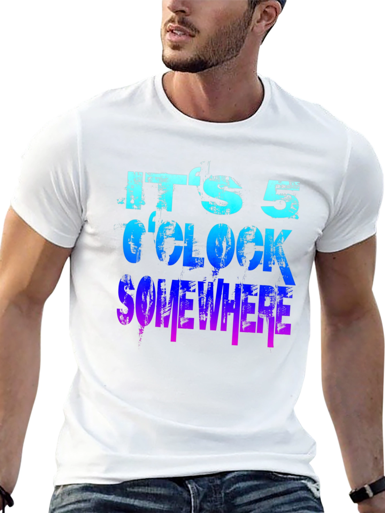 Its 5 OClock Somewhere Graphic T-Shirt