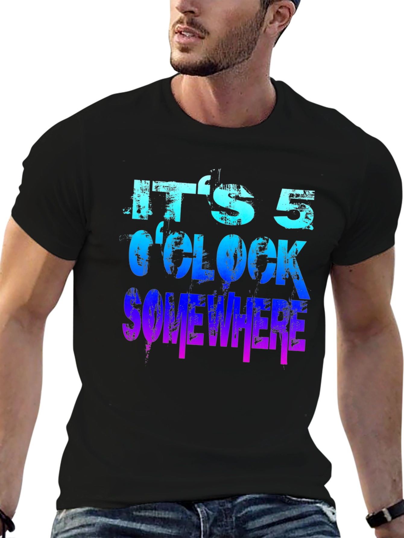 Its 5 OClock Somewhere Graphic T-Shirt