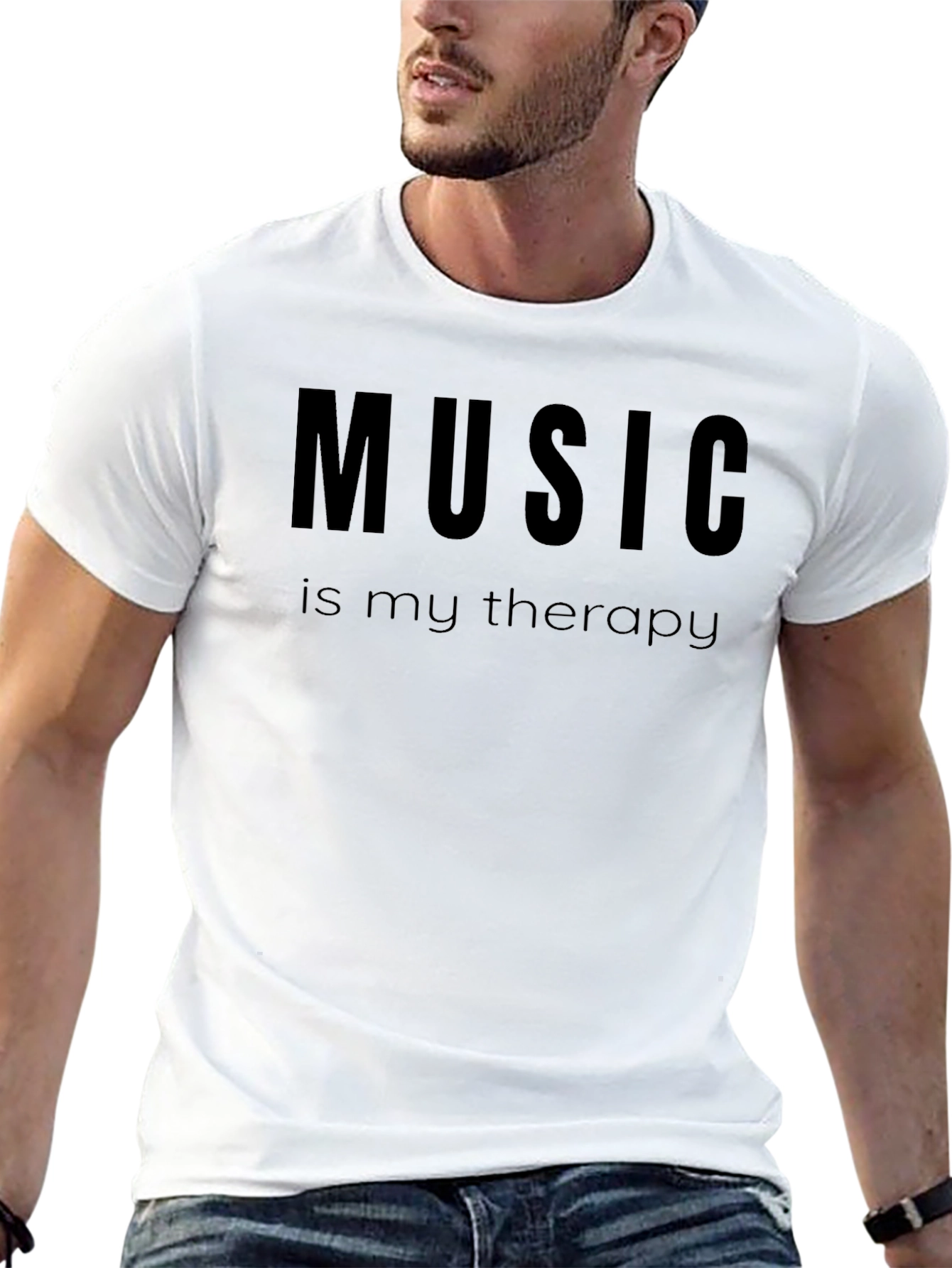 Music Is My Therapy T-Shirt
