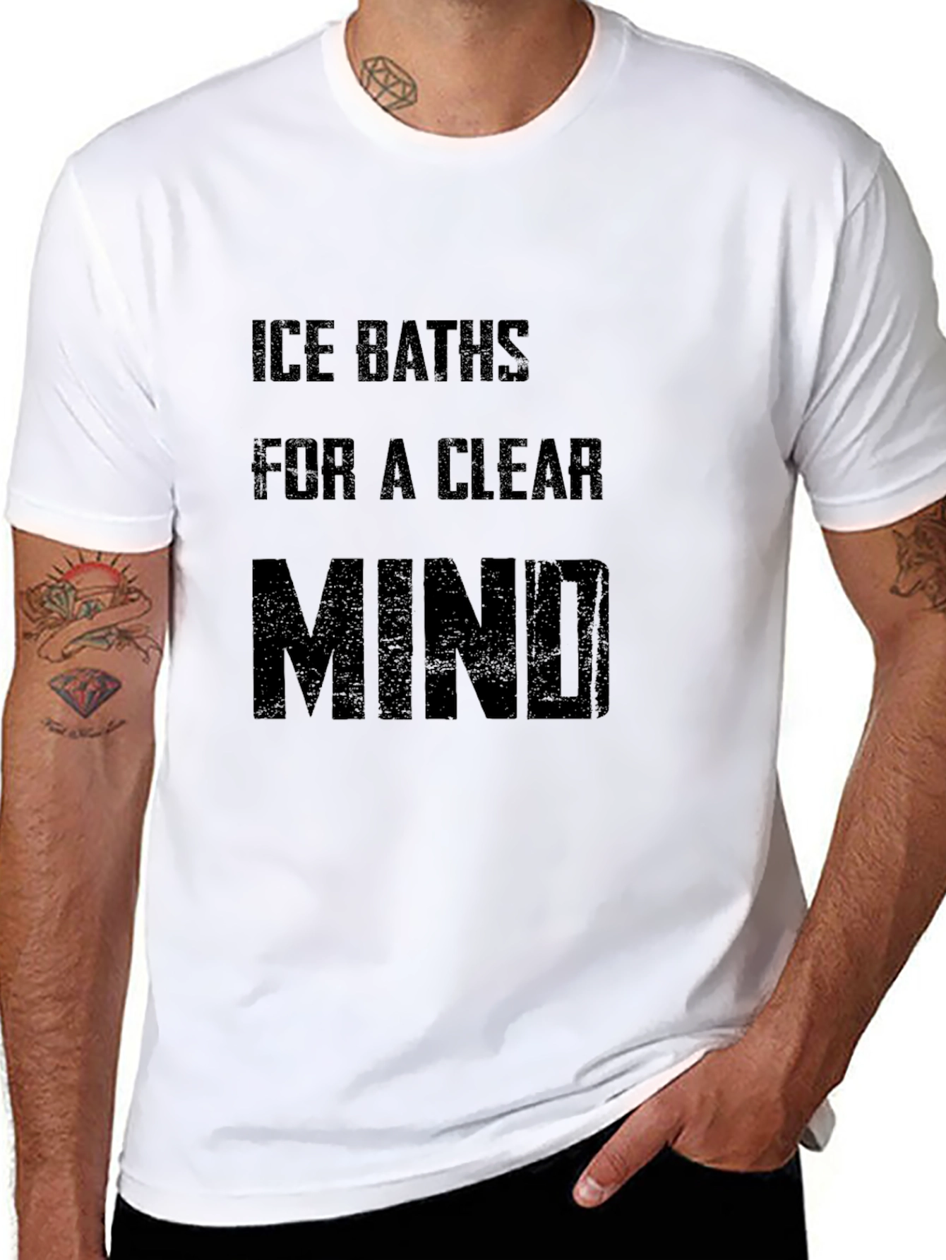 Ice Baths for a Clear Mind T-Shirt