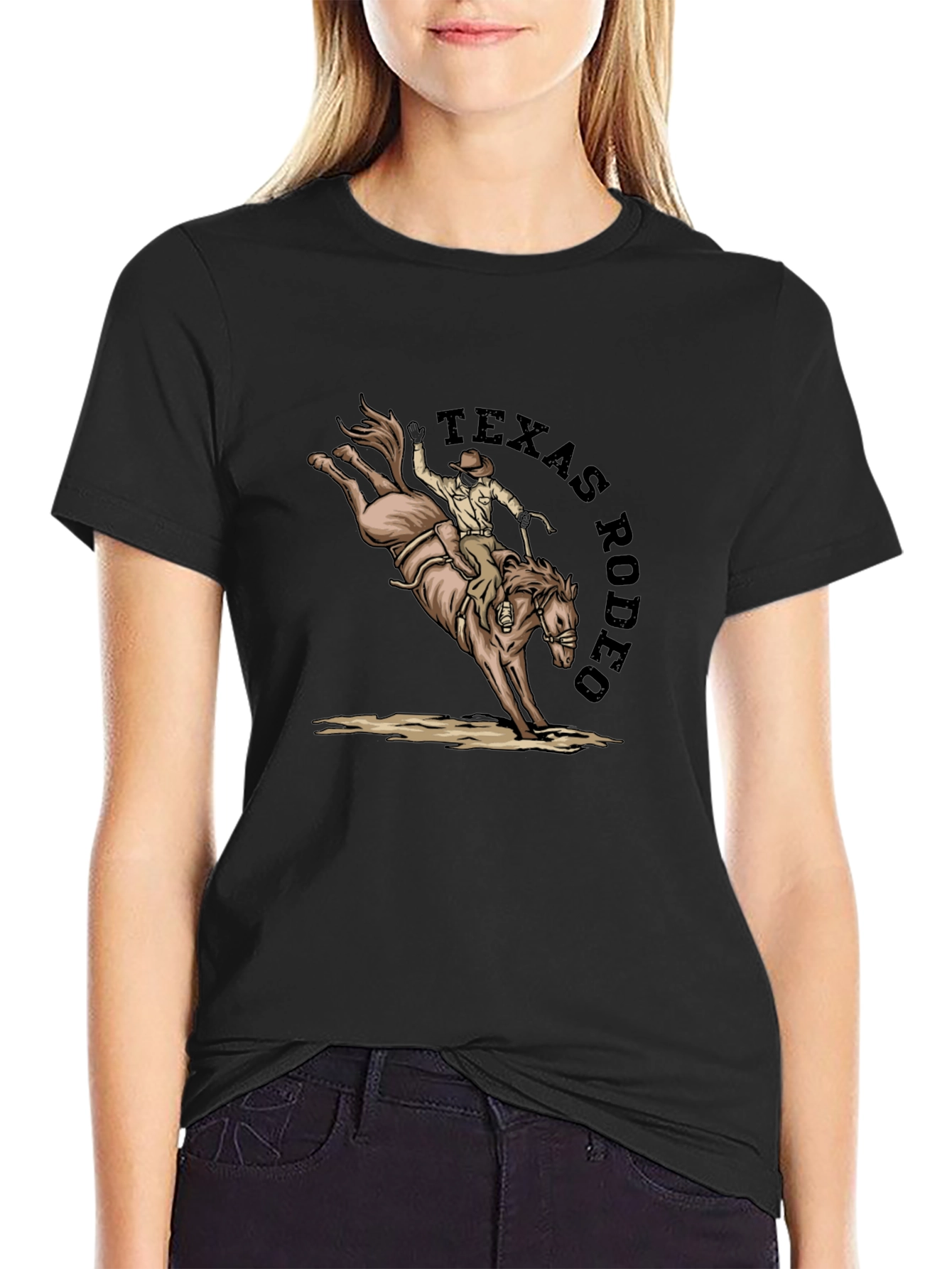 Texas Rodeo Graphic T-Shirt