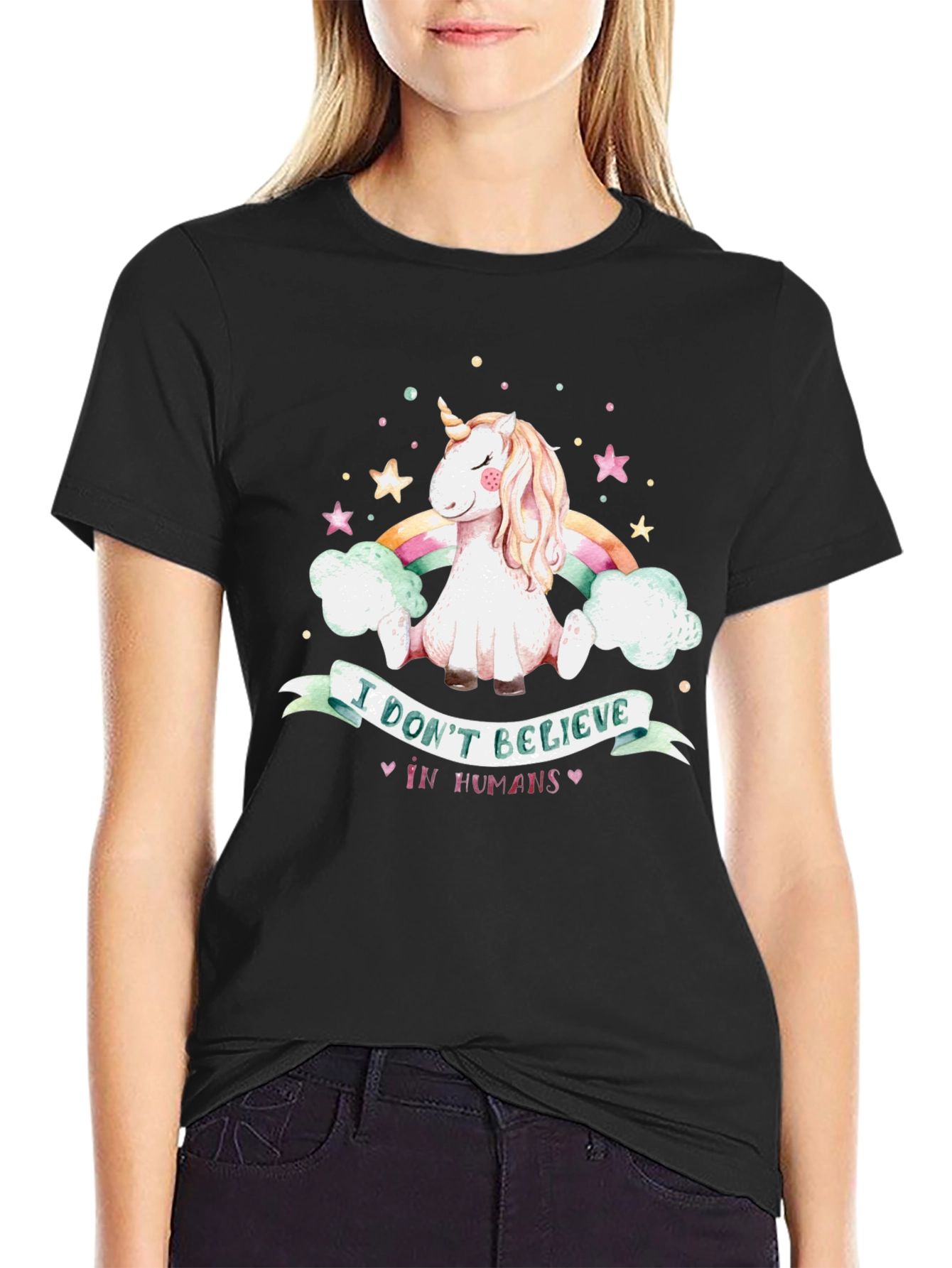 Unicorn Believer Graphic T-Shirt