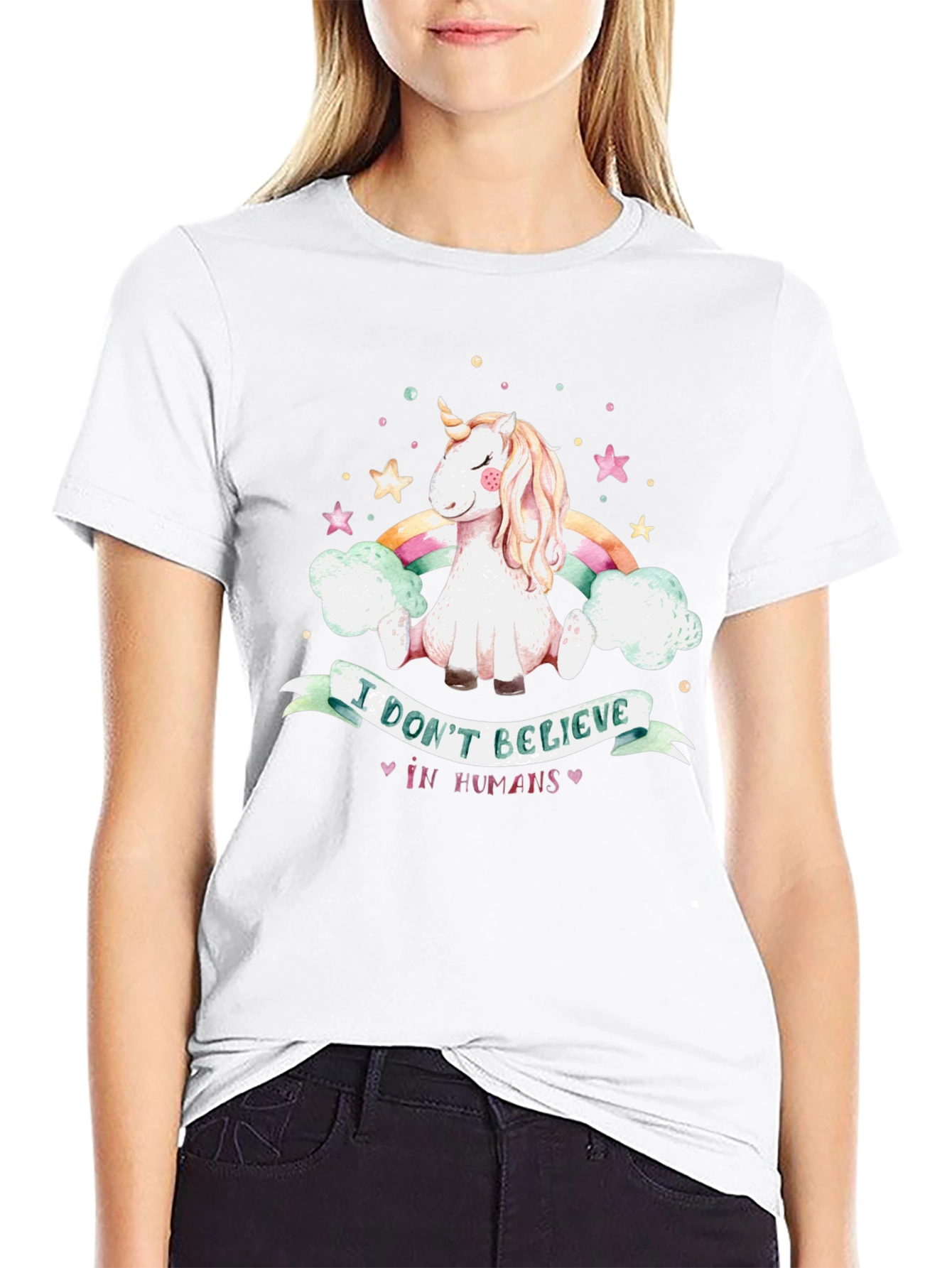 Unicorn Believer Graphic T-Shirt