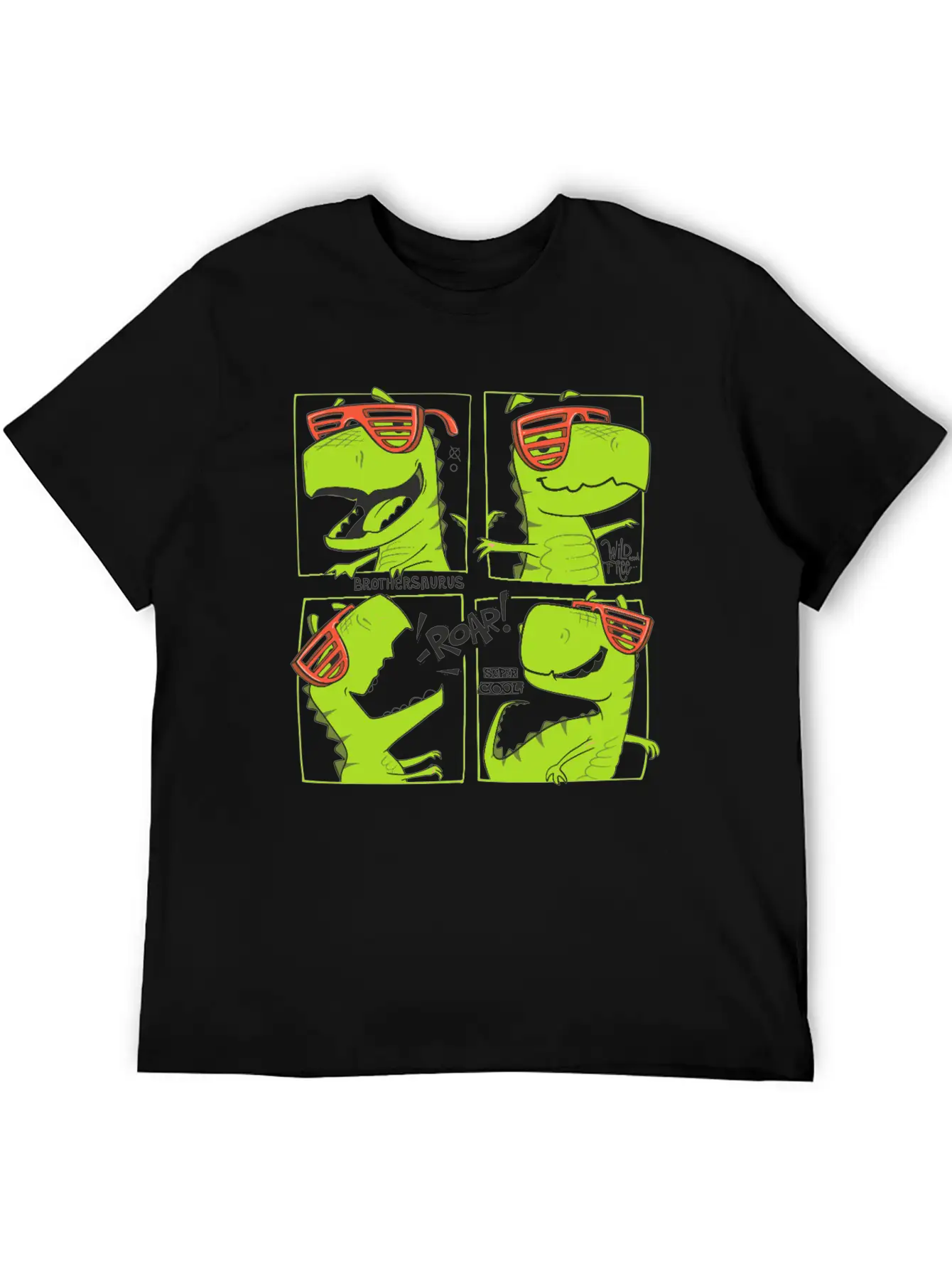 Dinosaurs Unisex Casual T-Shirt – Clean Design For Daily Comfort