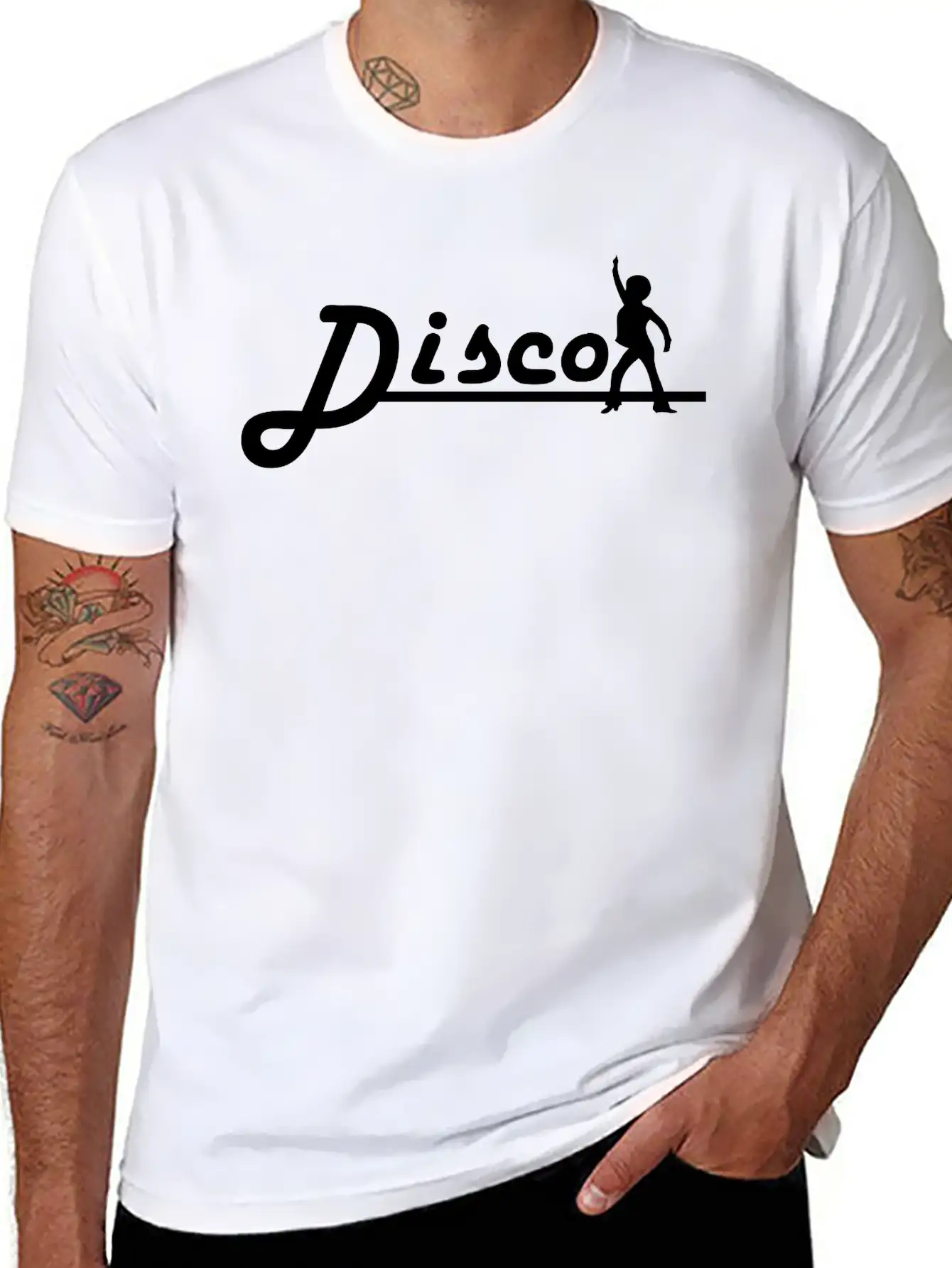 Disco Unisex Casual T-Shirt – Clean Design For Daily Comfort