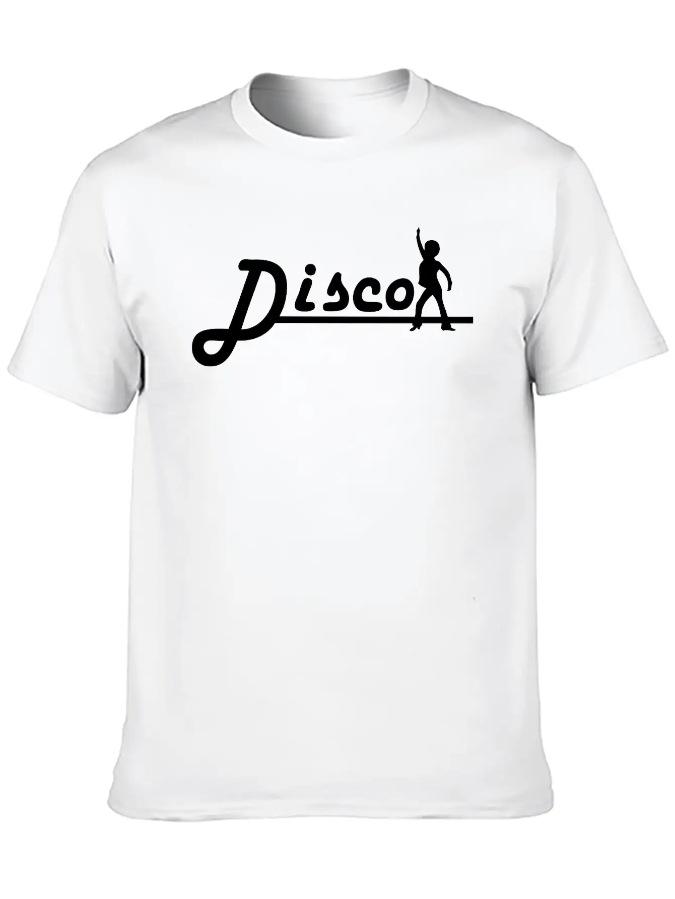 Disco Unisex Casual T-Shirt – Clean Design For Daily Comfort