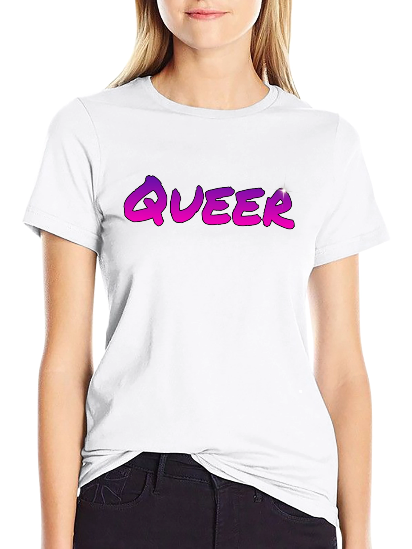 Queer Gradient Tee - Bold & Stylish!