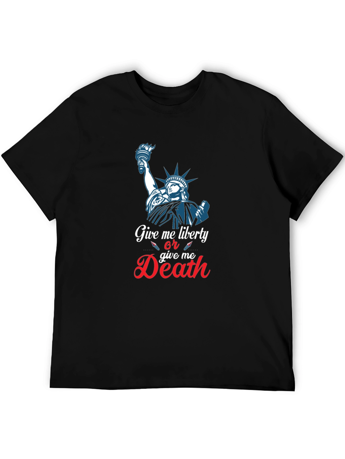 Liberty or Death Graphic Tee - Patriotic T-Shirt