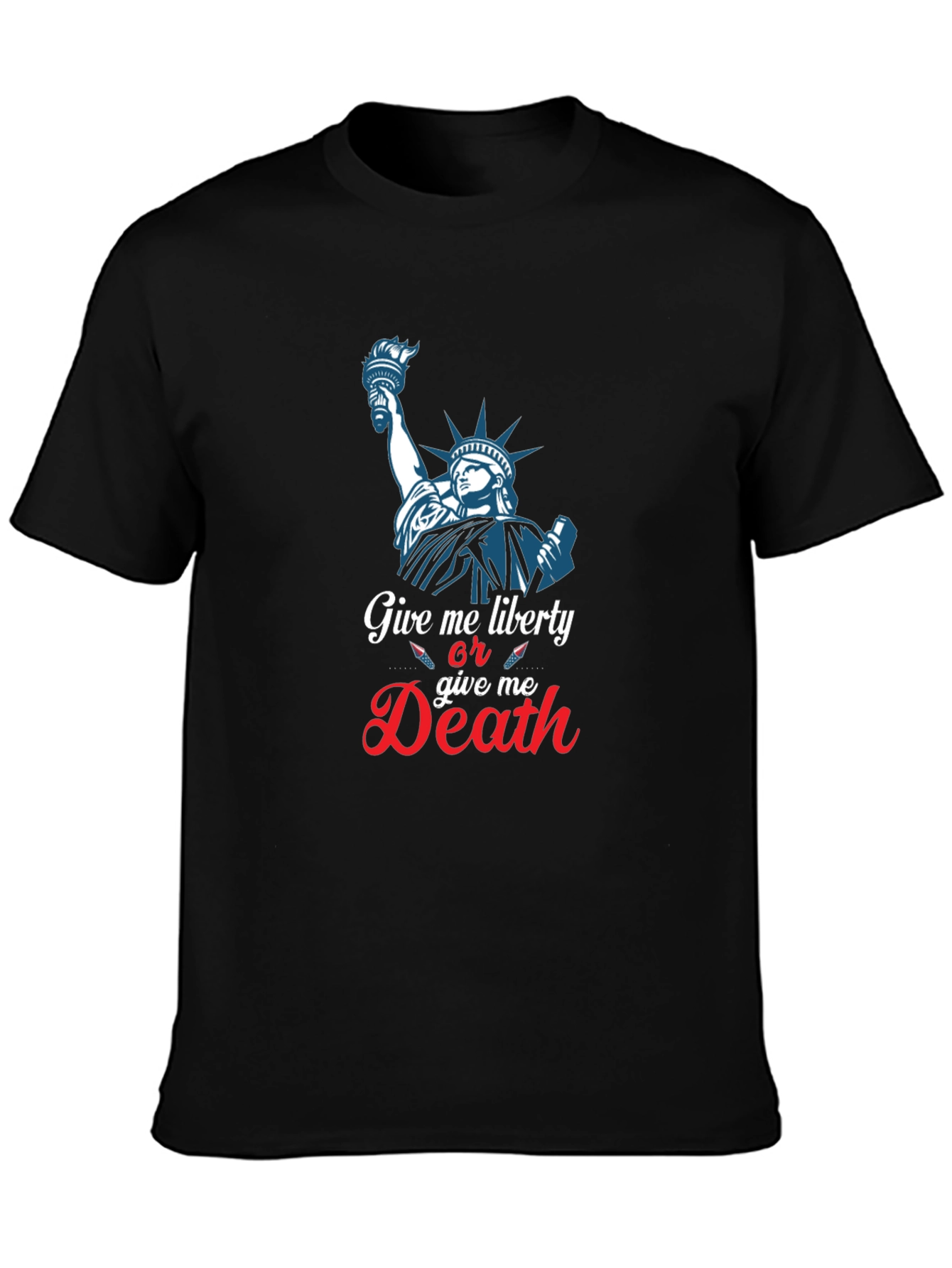 Liberty or Death Graphic Tee - Patriotic T-Shirt