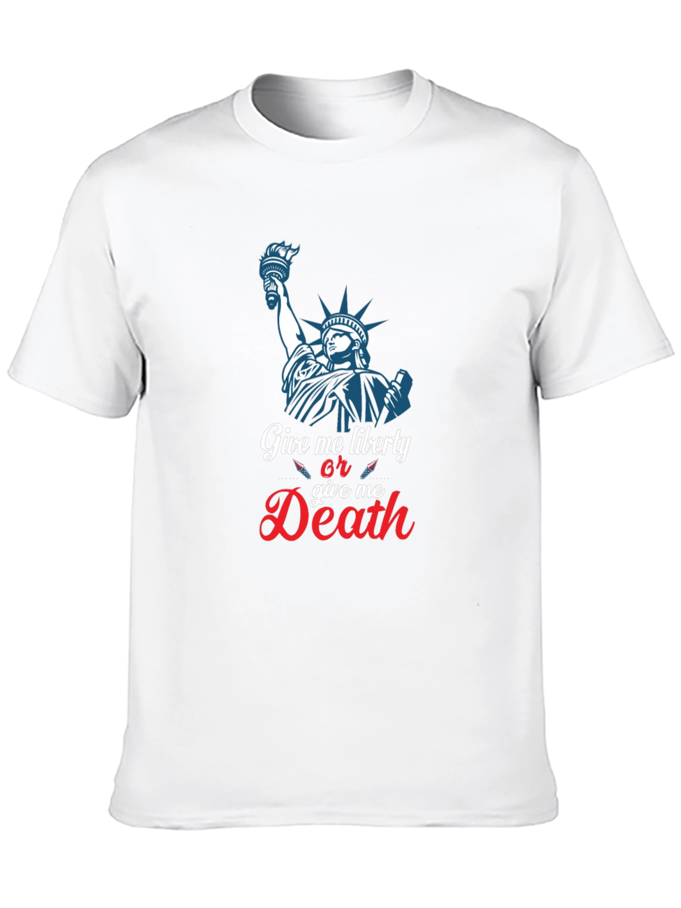 Liberty or Death Graphic Tee - Patriotic T-Shirt