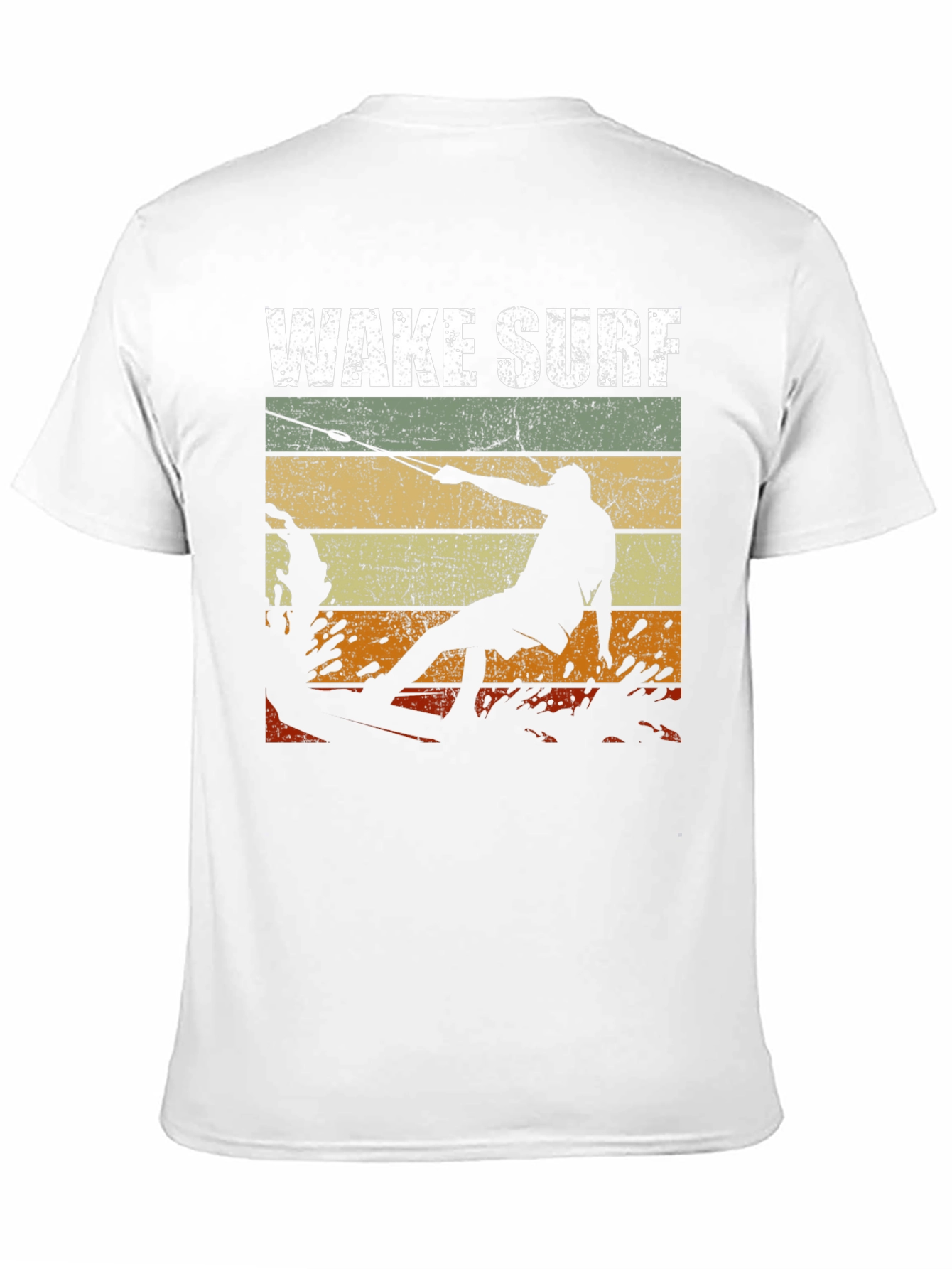 Wake Surf Retro Graphic T-Shirt