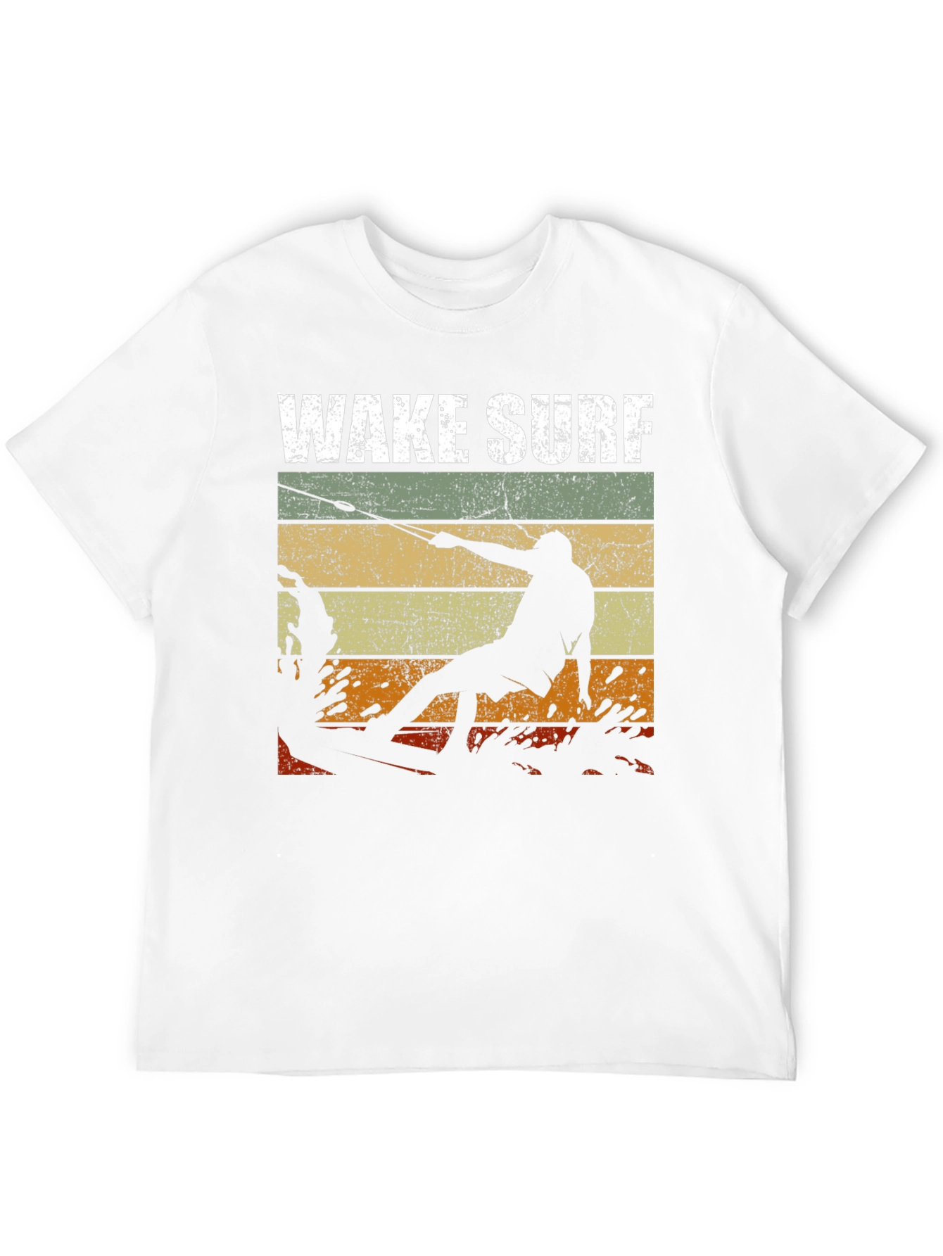 Wake Surf Retro Graphic T-Shirt