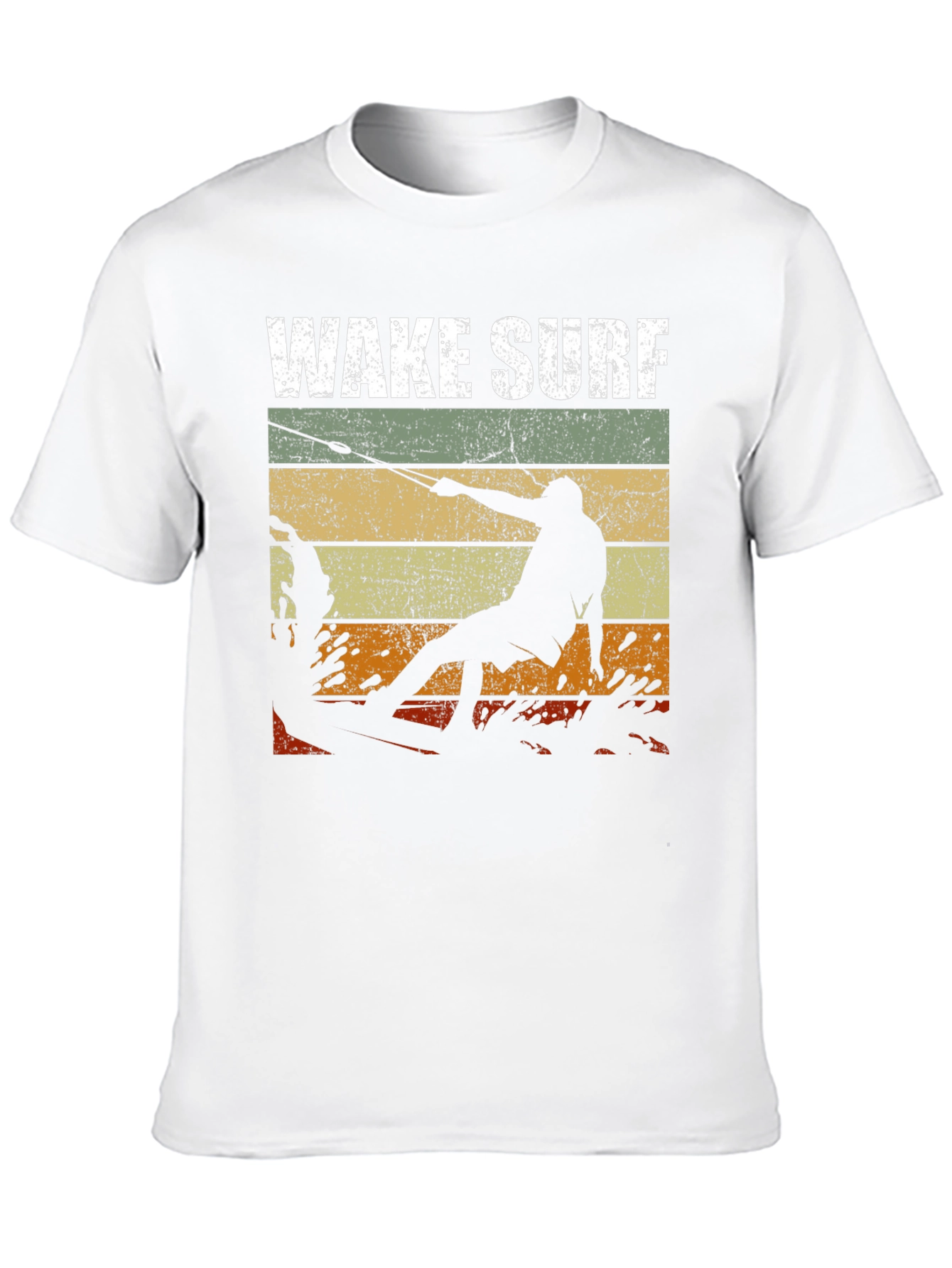 Wake Surf Retro Graphic T-Shirt