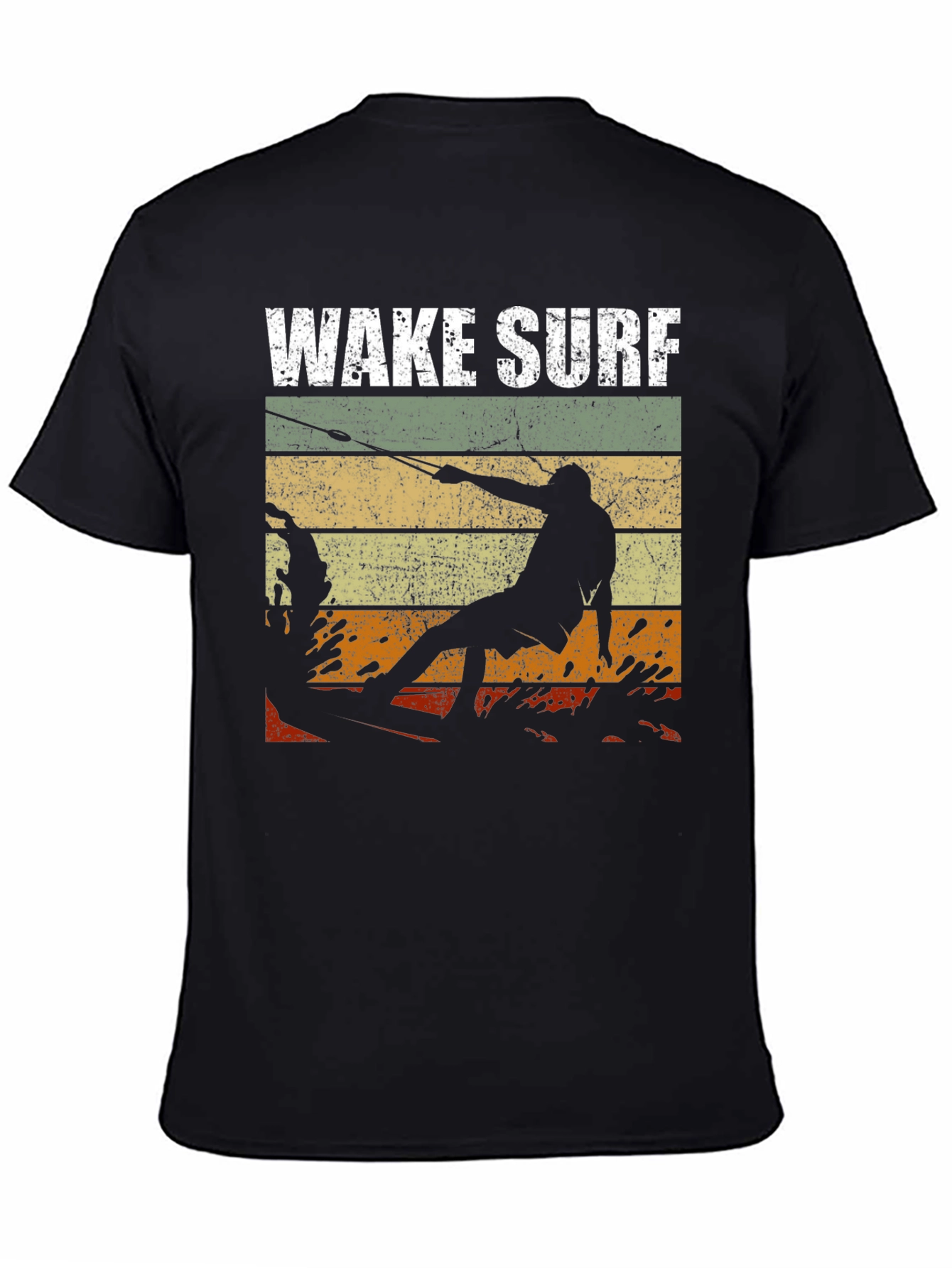 Wake Surf Retro Graphic T-Shirt