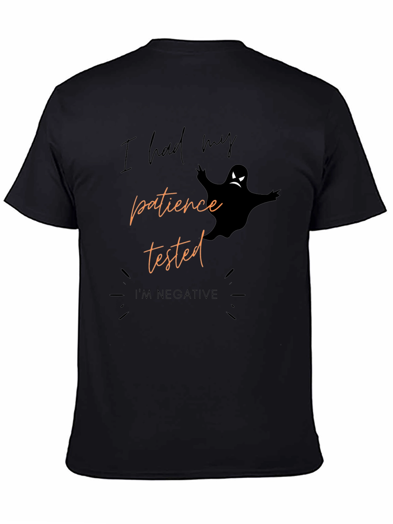 Humorous Halloween Ghost Graphic Tee