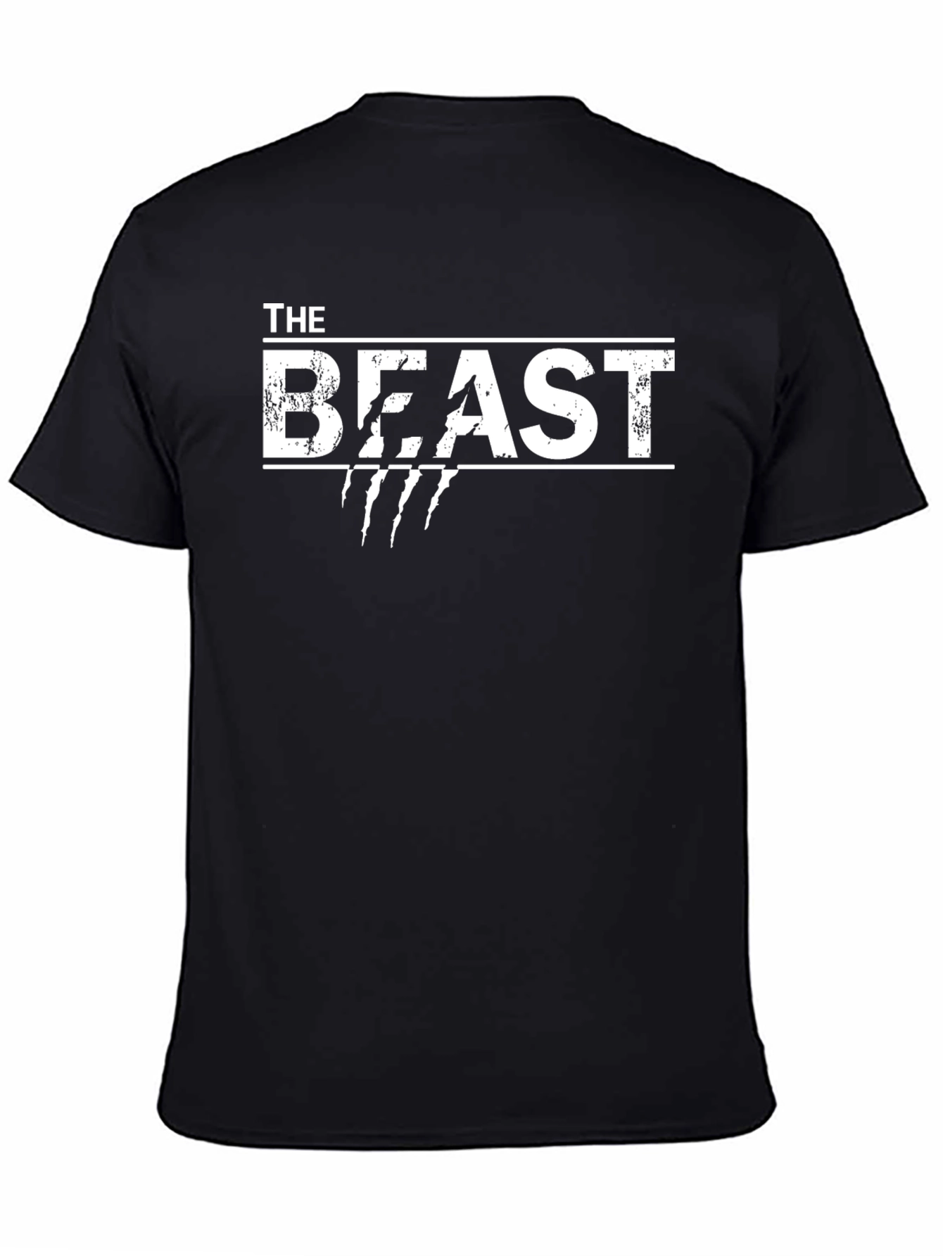 The Beast Graphic T-Shirt - Black Cotton Tee