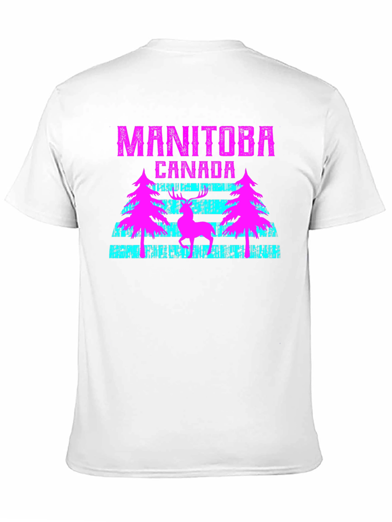 Manitoba Canada Deer Graphic Tee