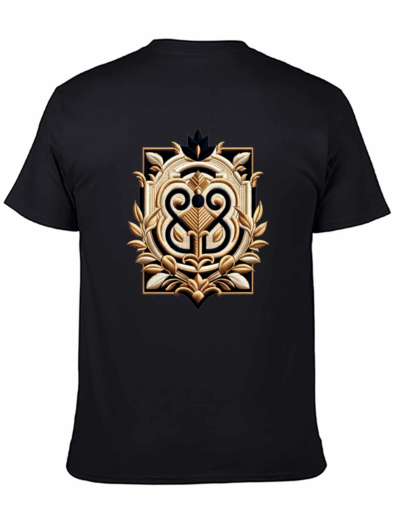 Ornamental Black T-Shirt