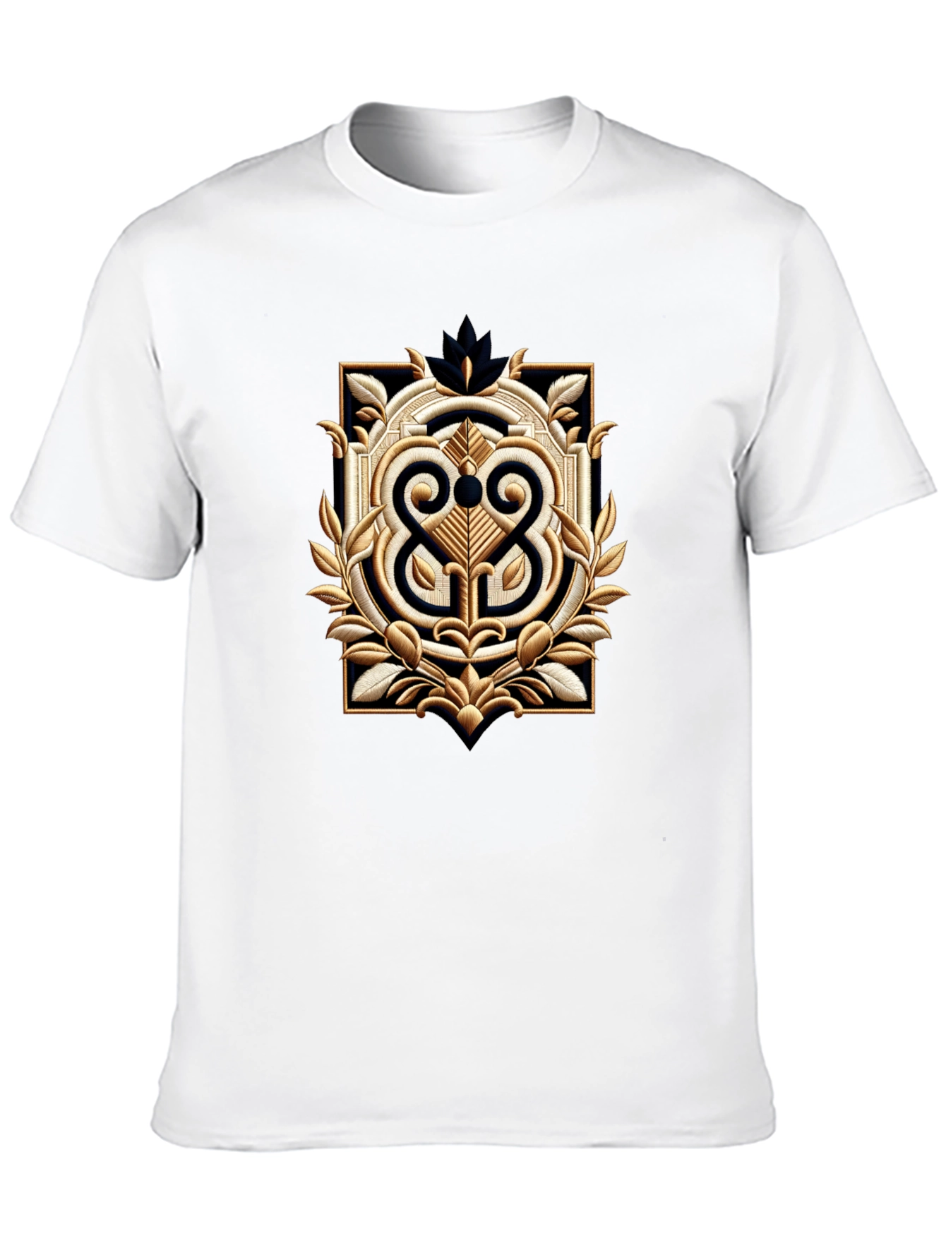 Ornamental Black T-Shirt