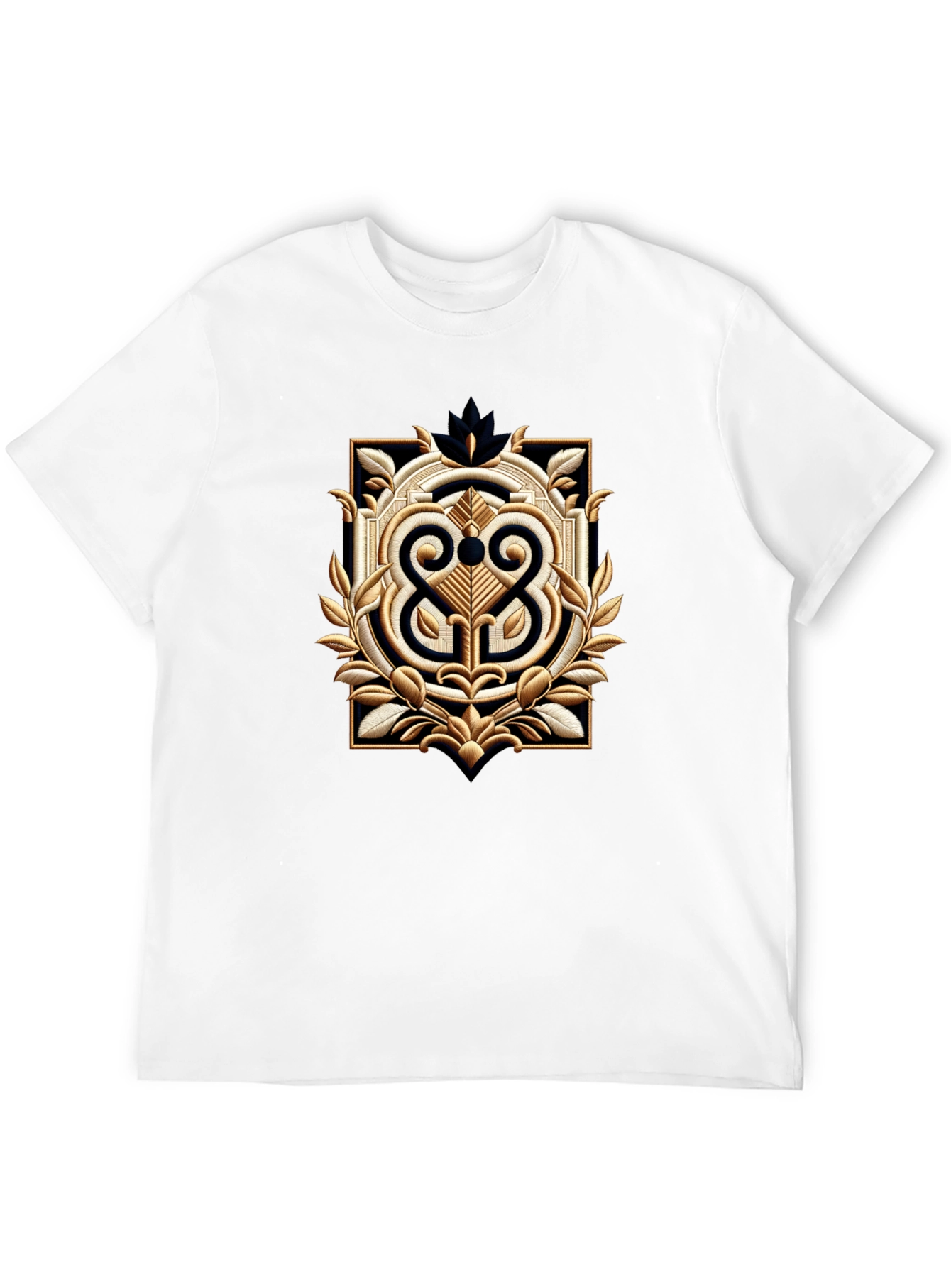 Ornamental Black T-Shirt