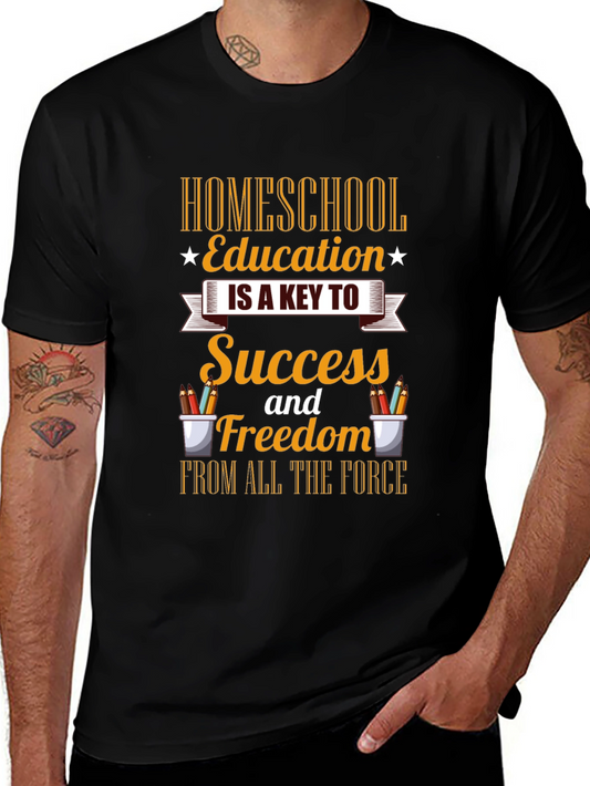 Homeschool Education Key to Success T-Shirt
