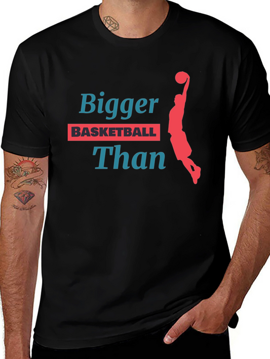 Bigger Than Basketball Graphic T-Shirt