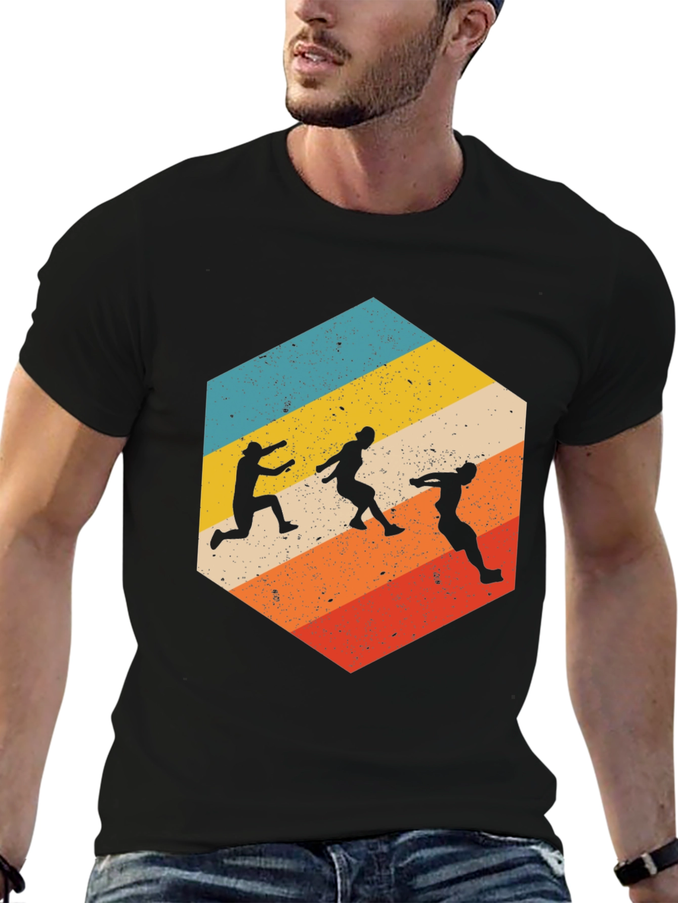 Retro Parkour T-Shirt - Urban Athlete Design