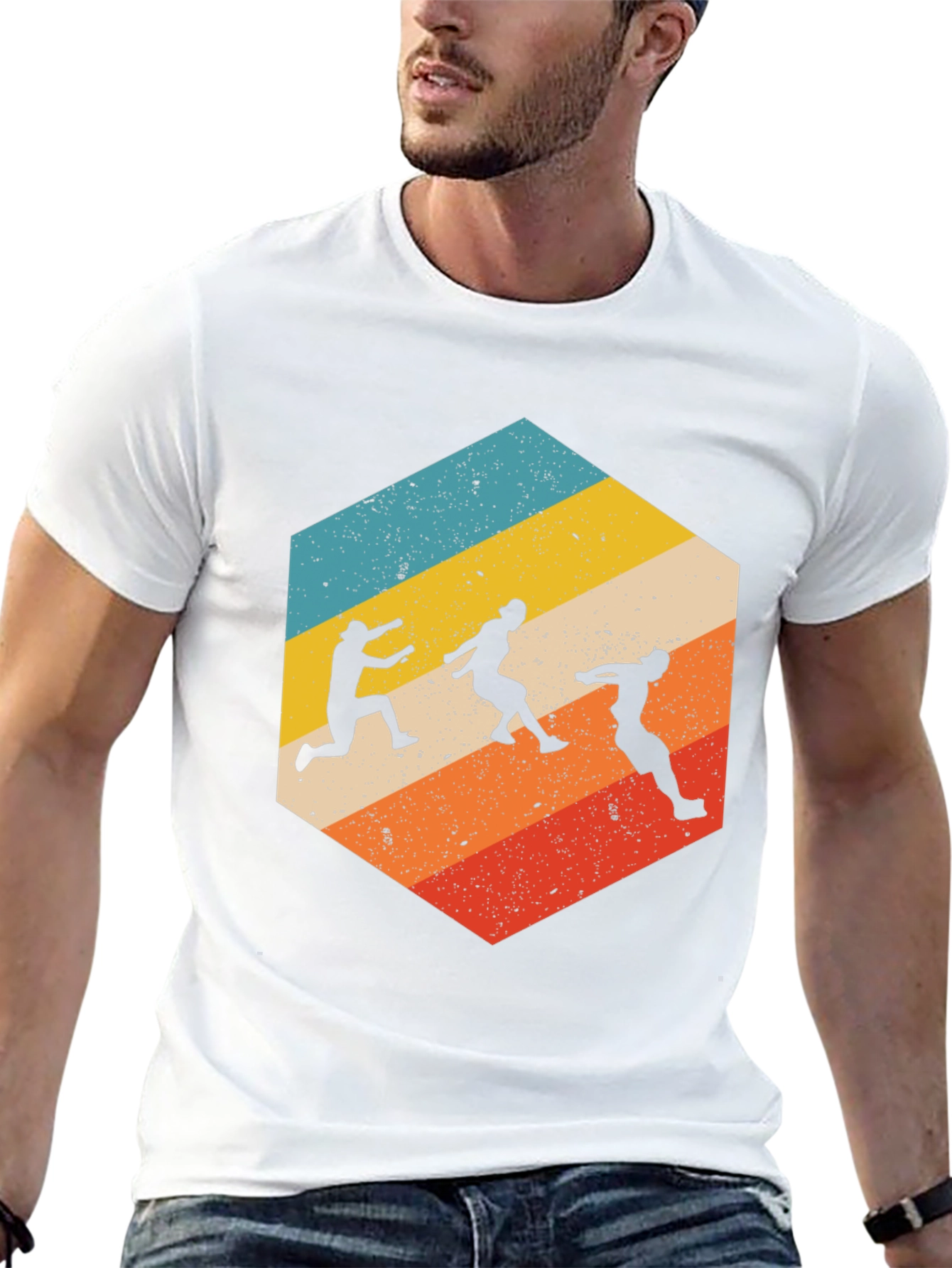Retro Parkour T-Shirt - Urban Athlete Design