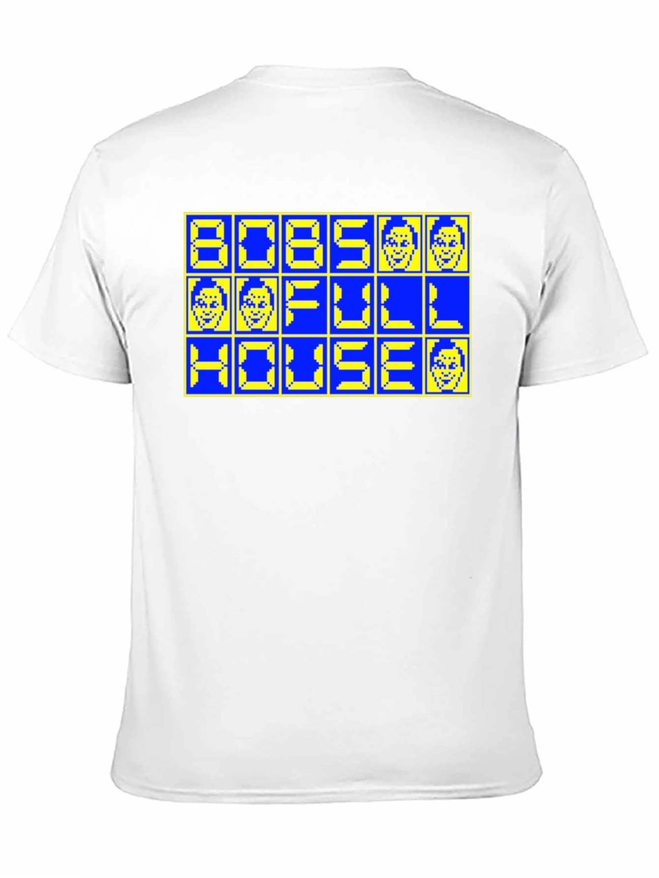 Retro 8-Bit Bobs Full House T-Shirt