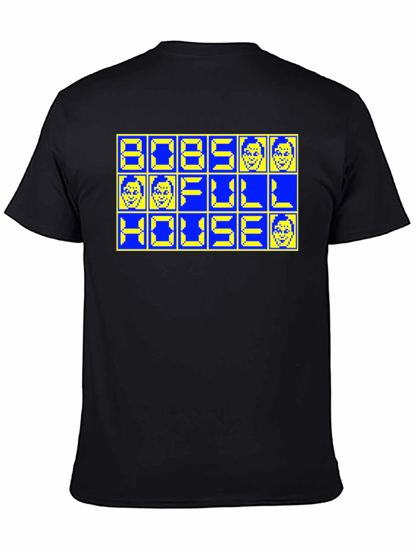 Retro 8-Bit Bobs Full House T-Shirt